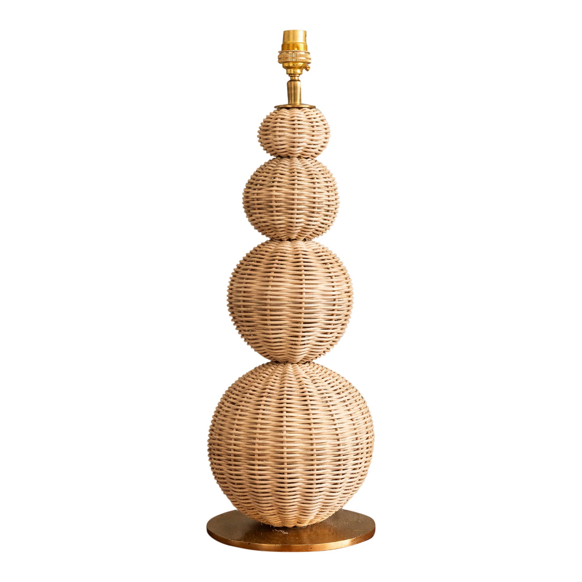 Clarrise Rattan Table Lamp