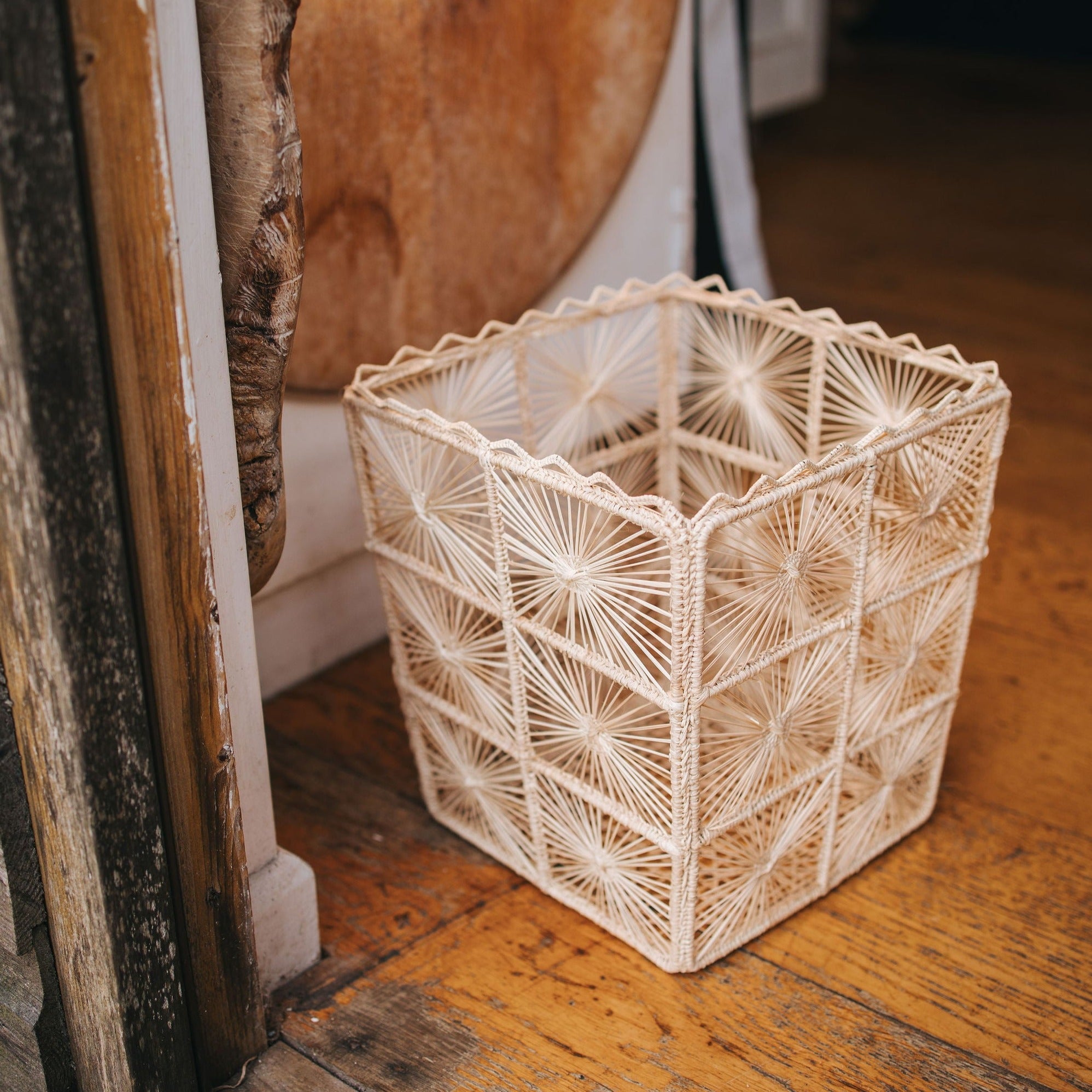 Carmen Woven Waste Paper Bin