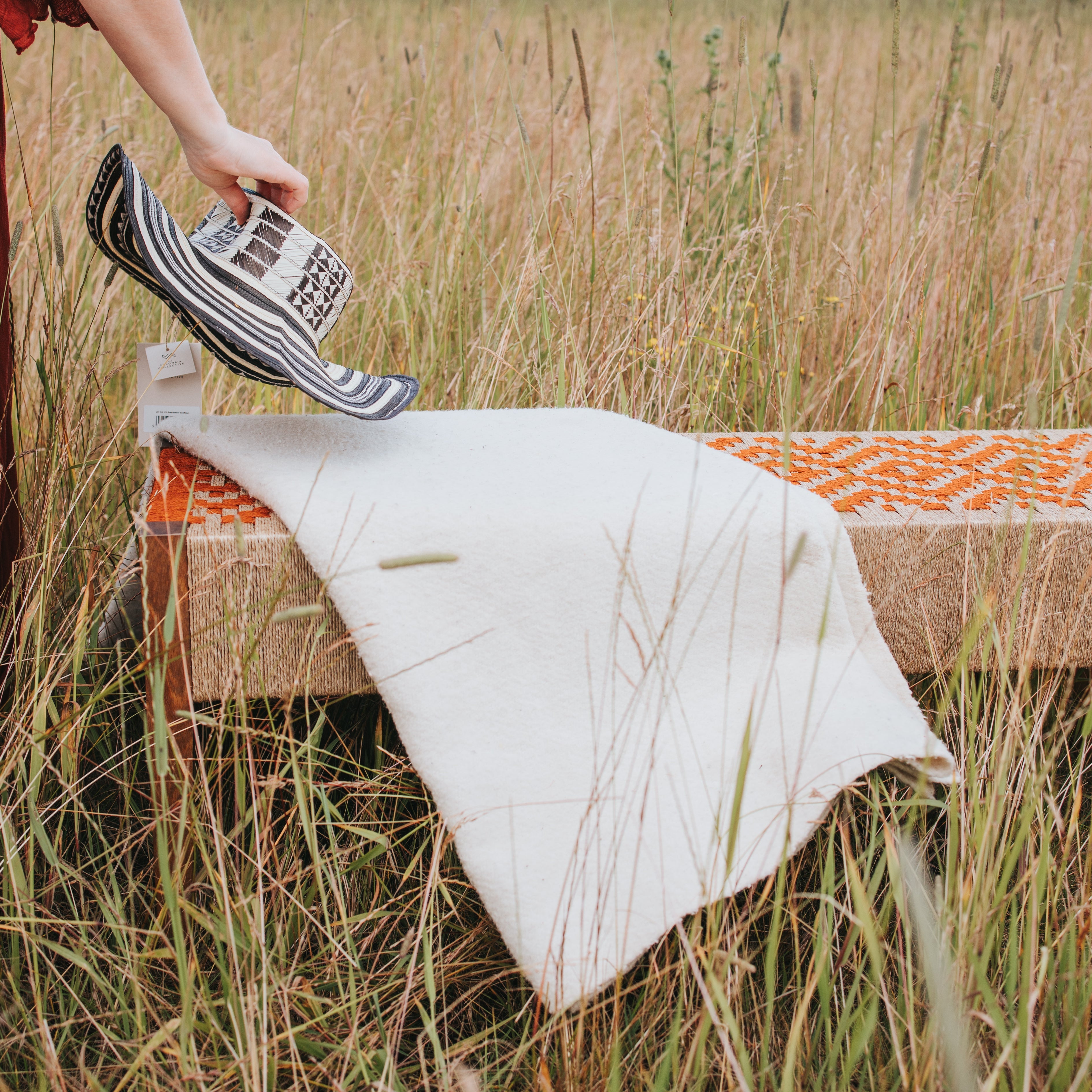 Matteo Woven Bench