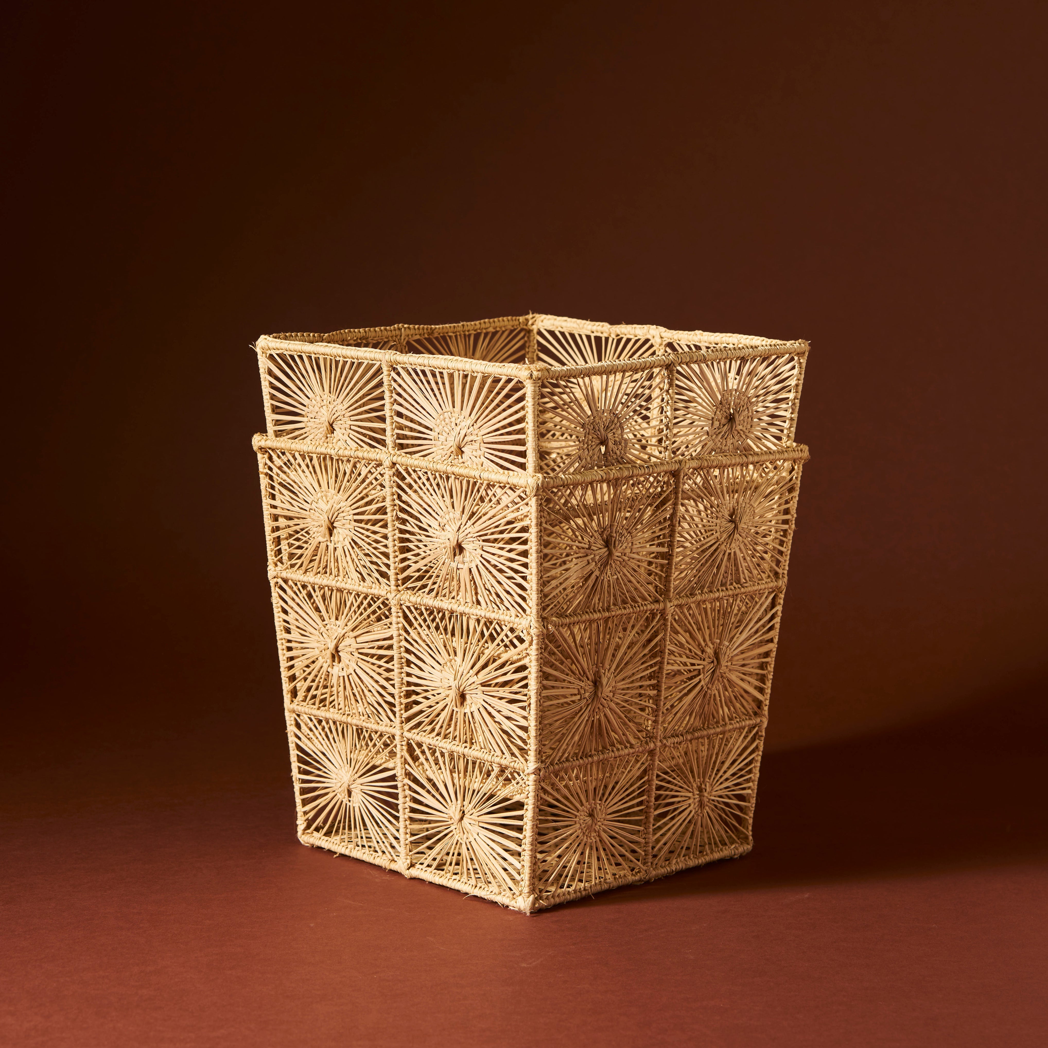 Carmen Woven Waste Paper Bin