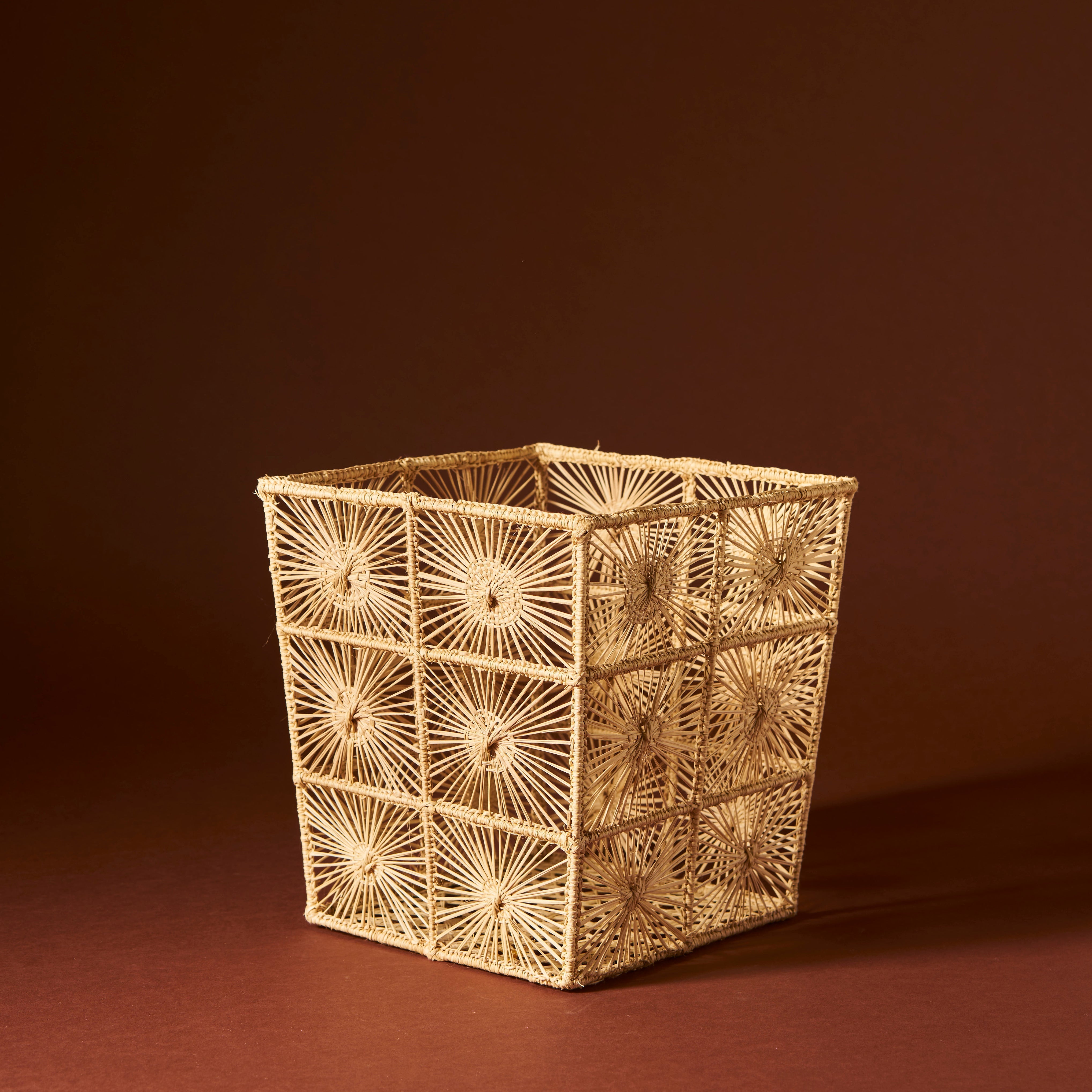 Carmen Woven Waste Paper Bin