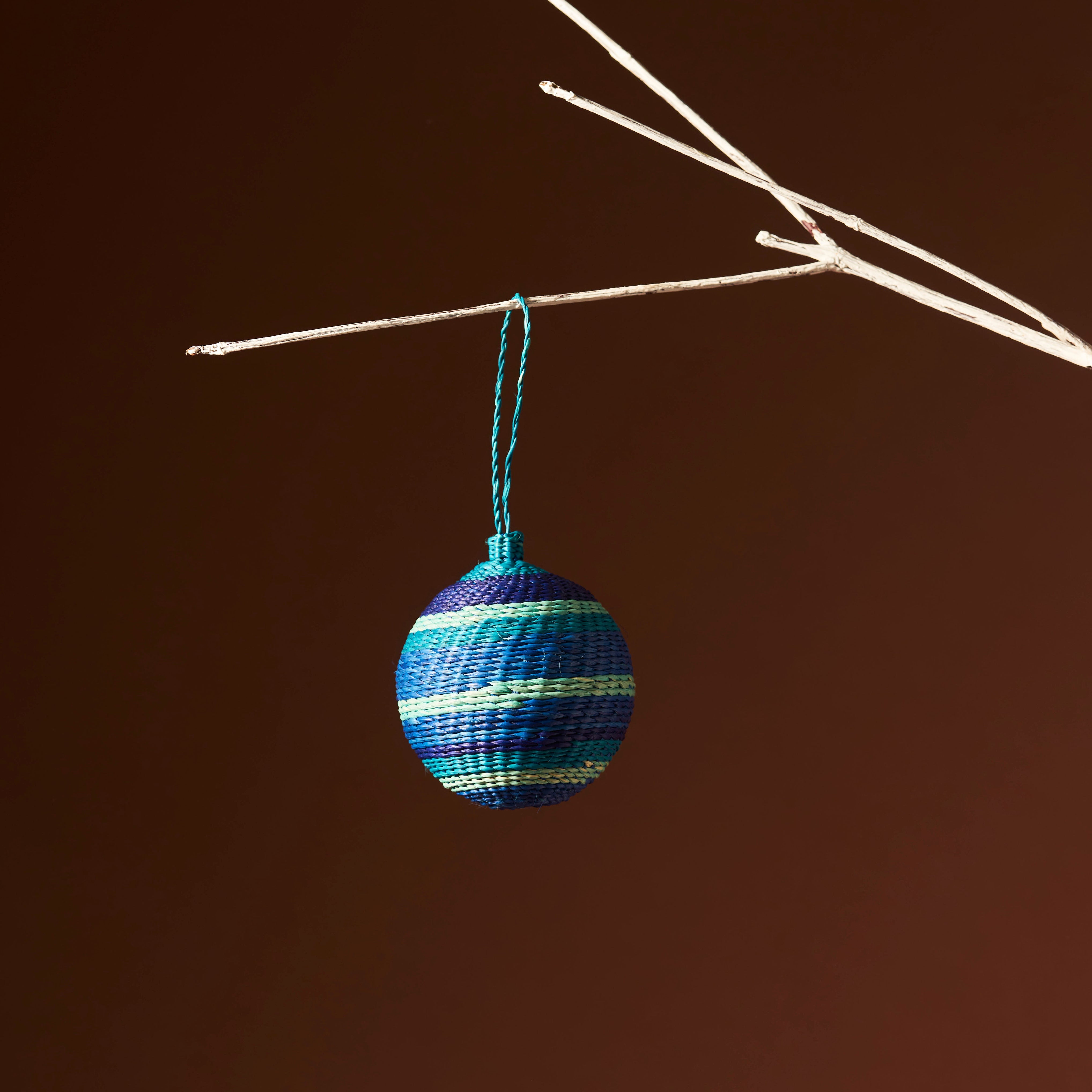 Palmito Woven Baubles (Set of 4)