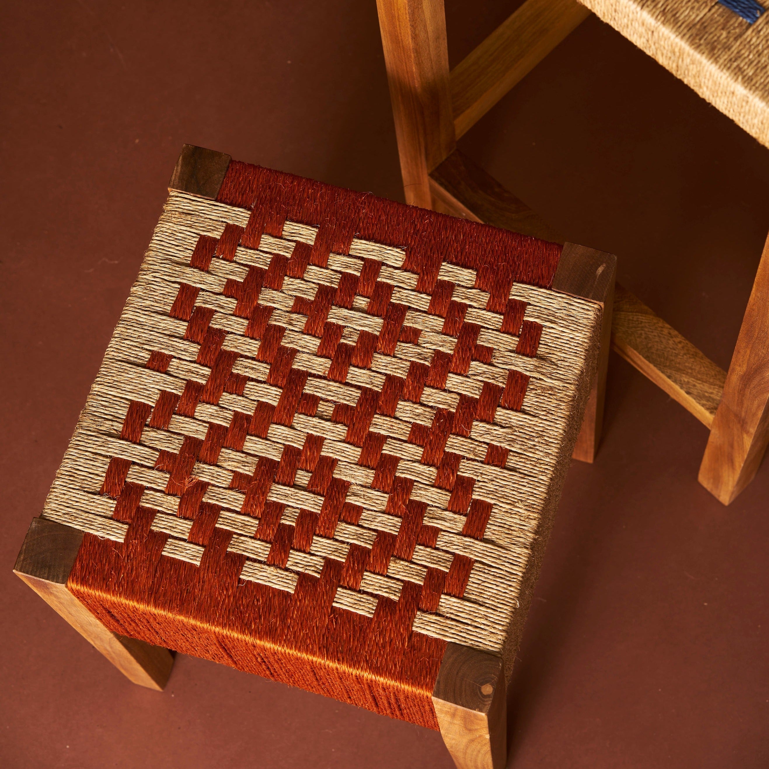 Matteo Woven Stool