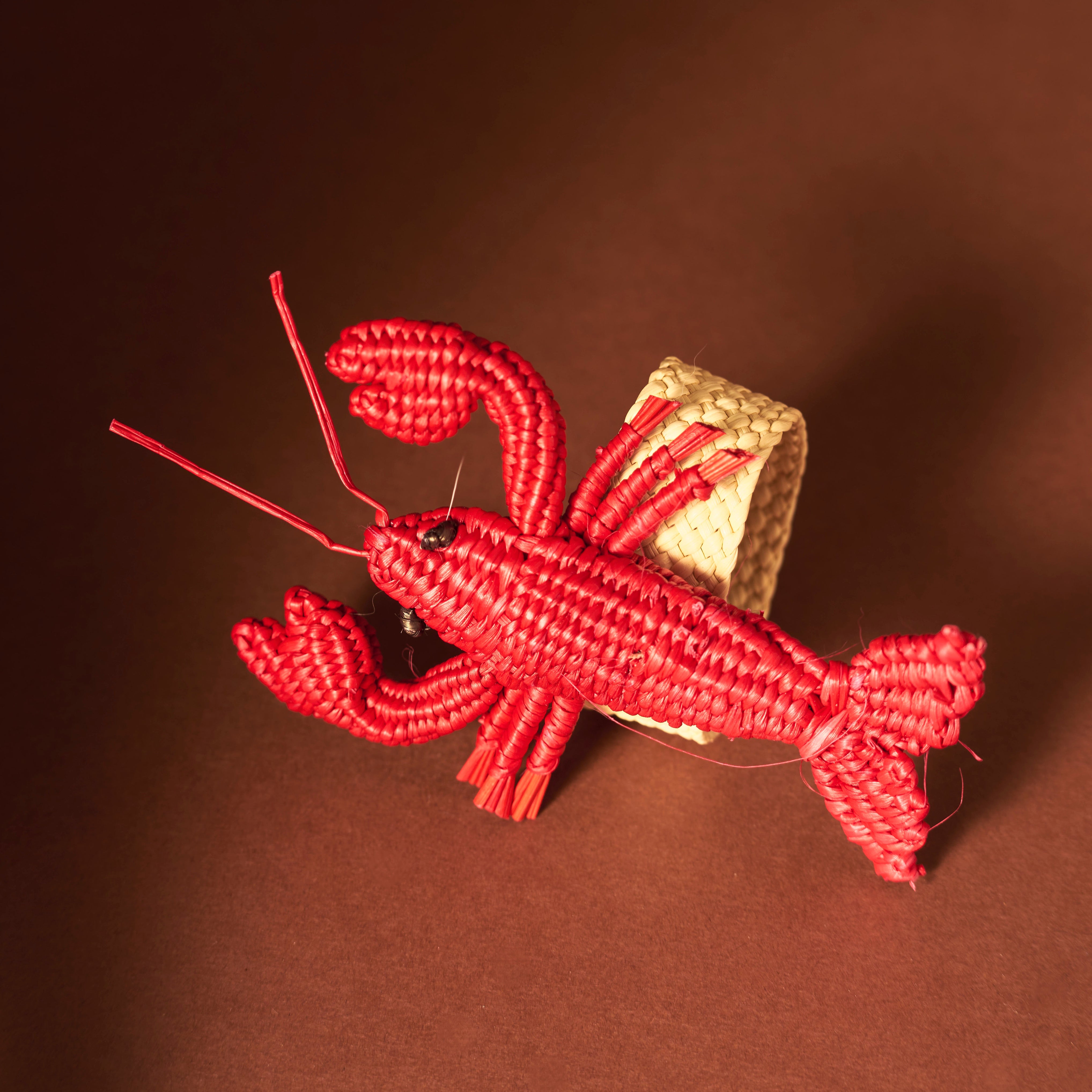 Palmito Lobster Napkin Rings (Set of 4)