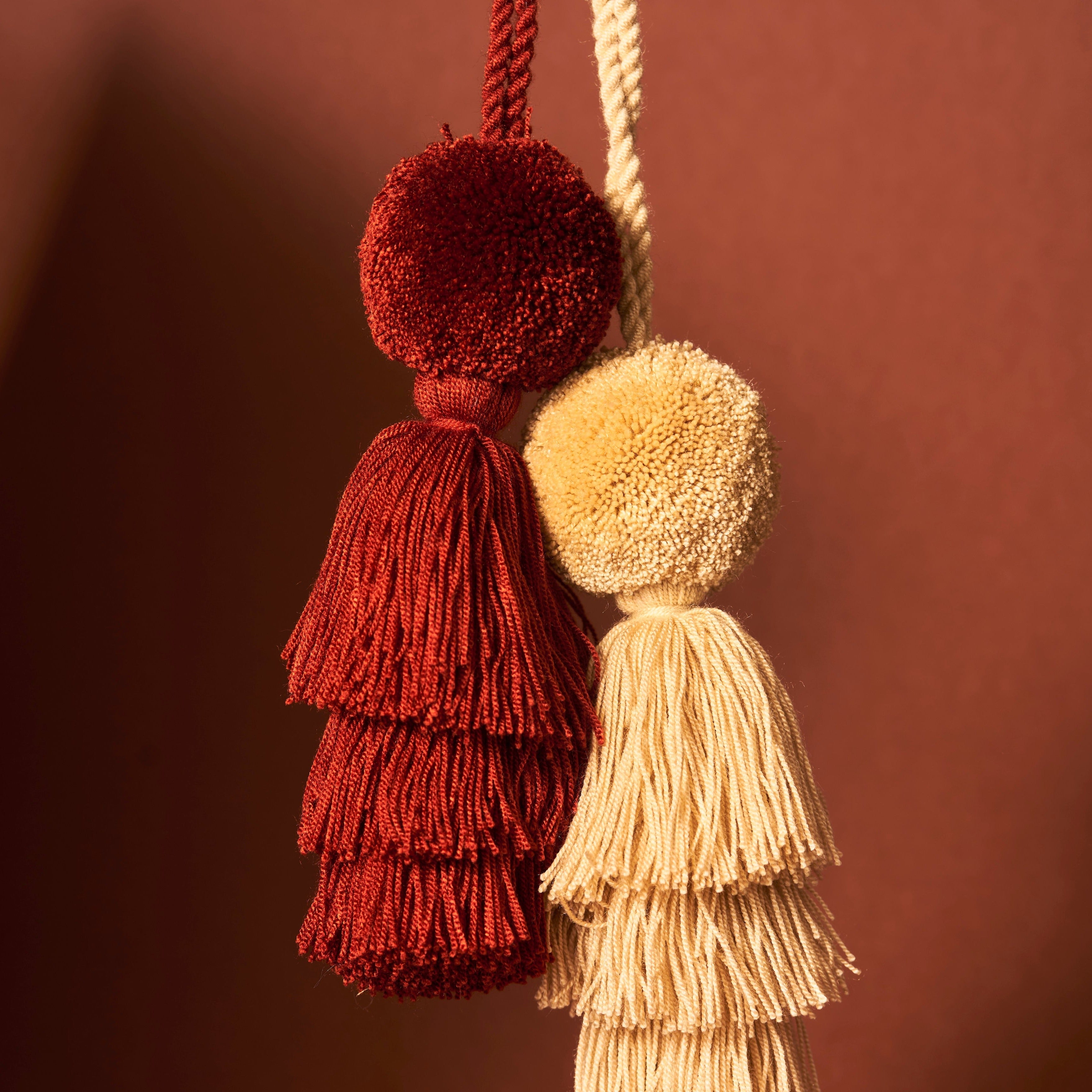 Wayuu Classic Pom Pom Tassel