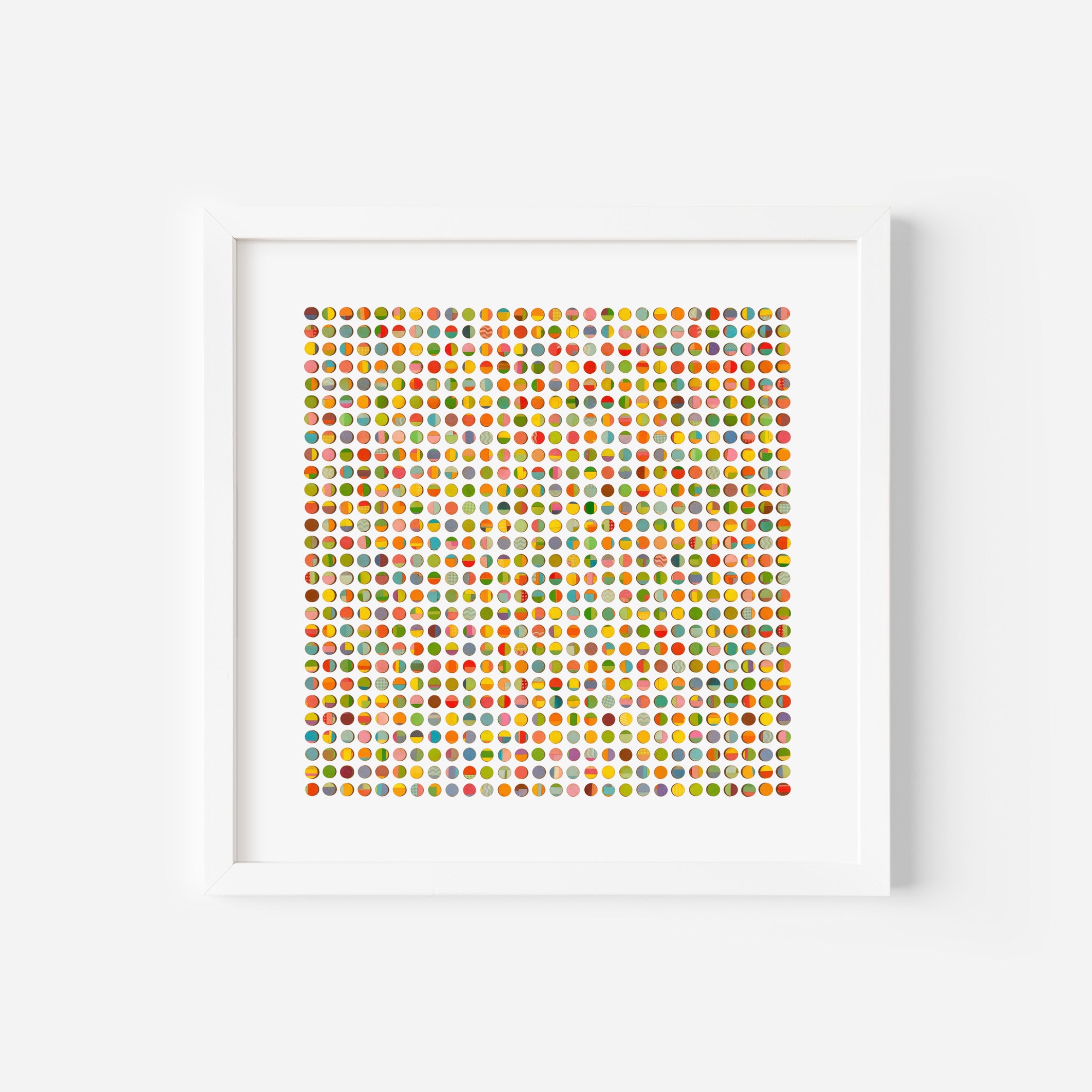 Cookery Dots Collage Print