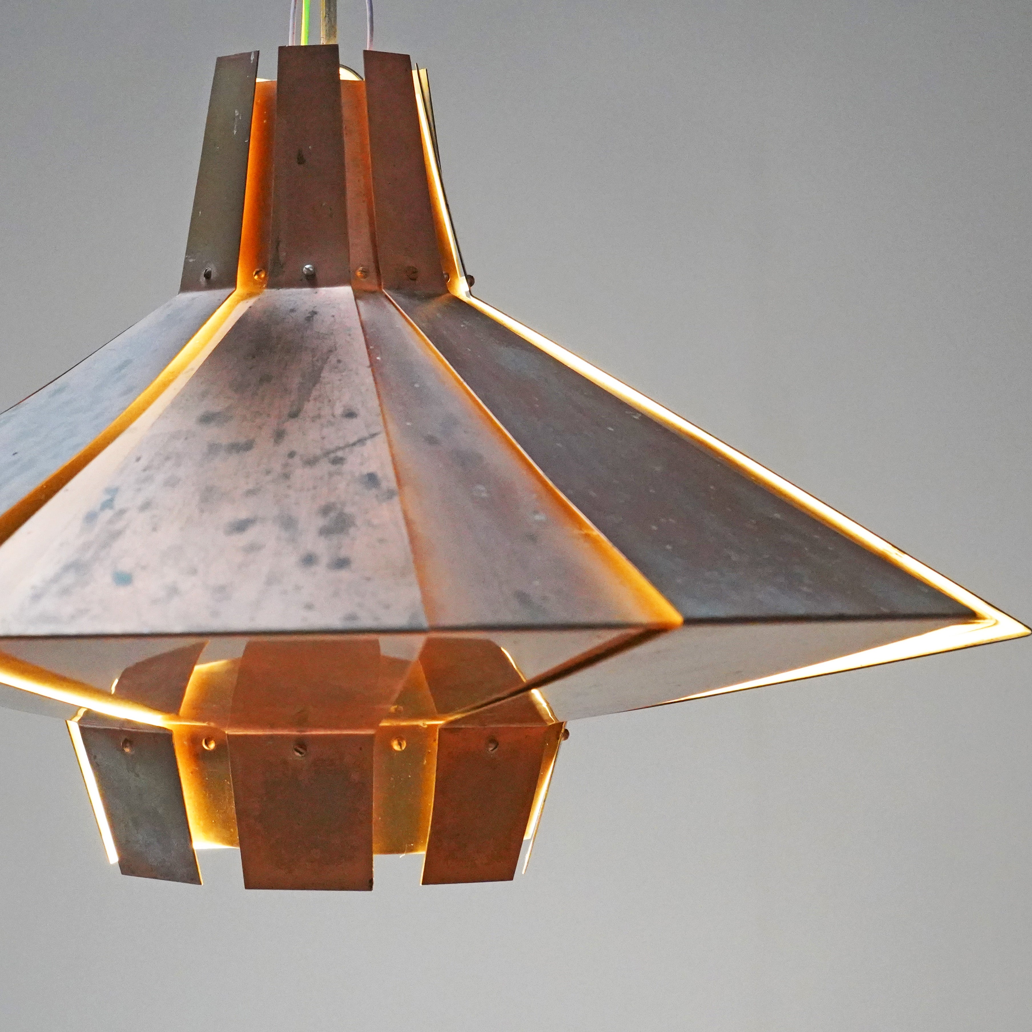 Copper Pendant Light