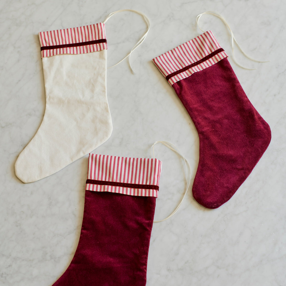 Cotton Christmas Stocking