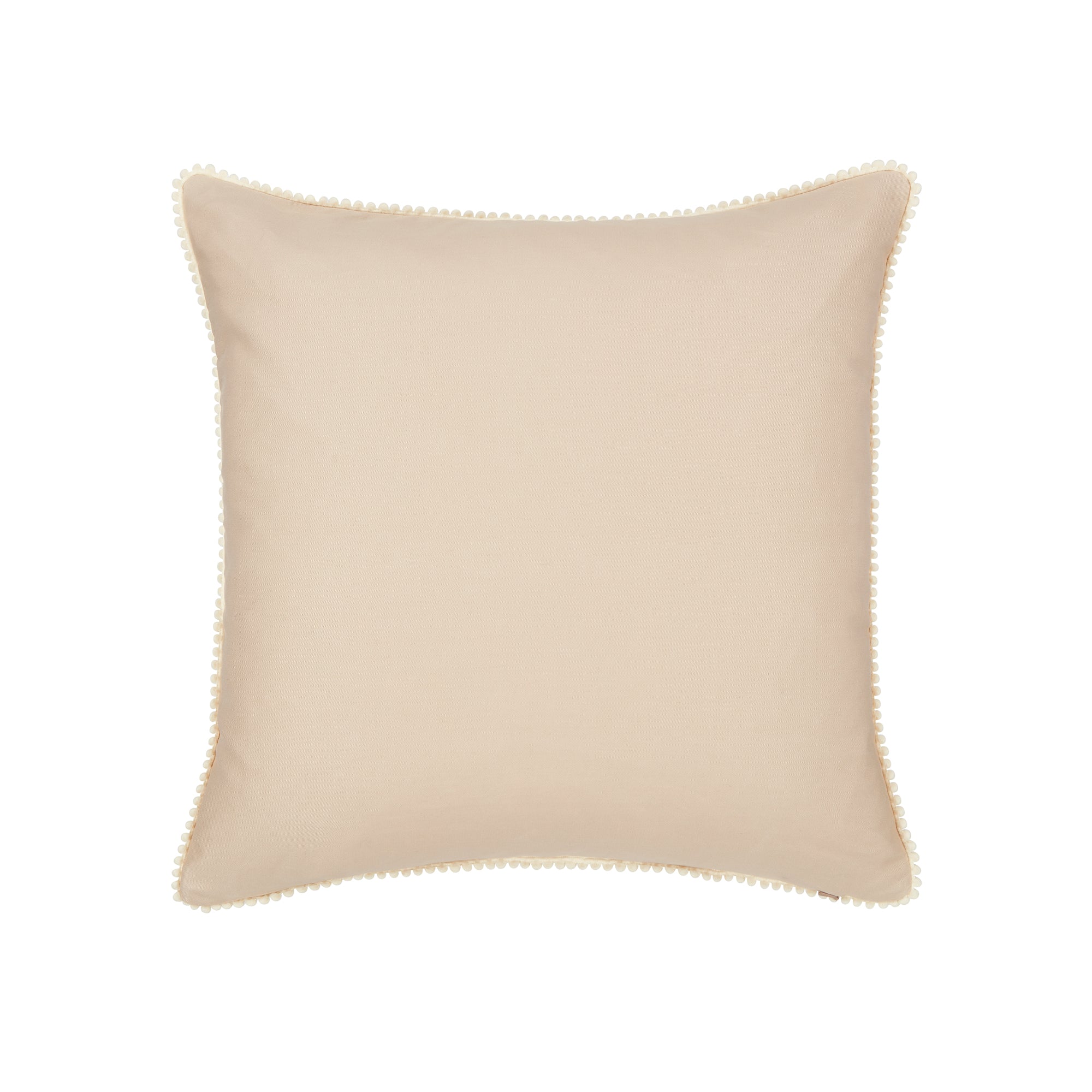 PINK AND CREAM SQUARE CUSHION