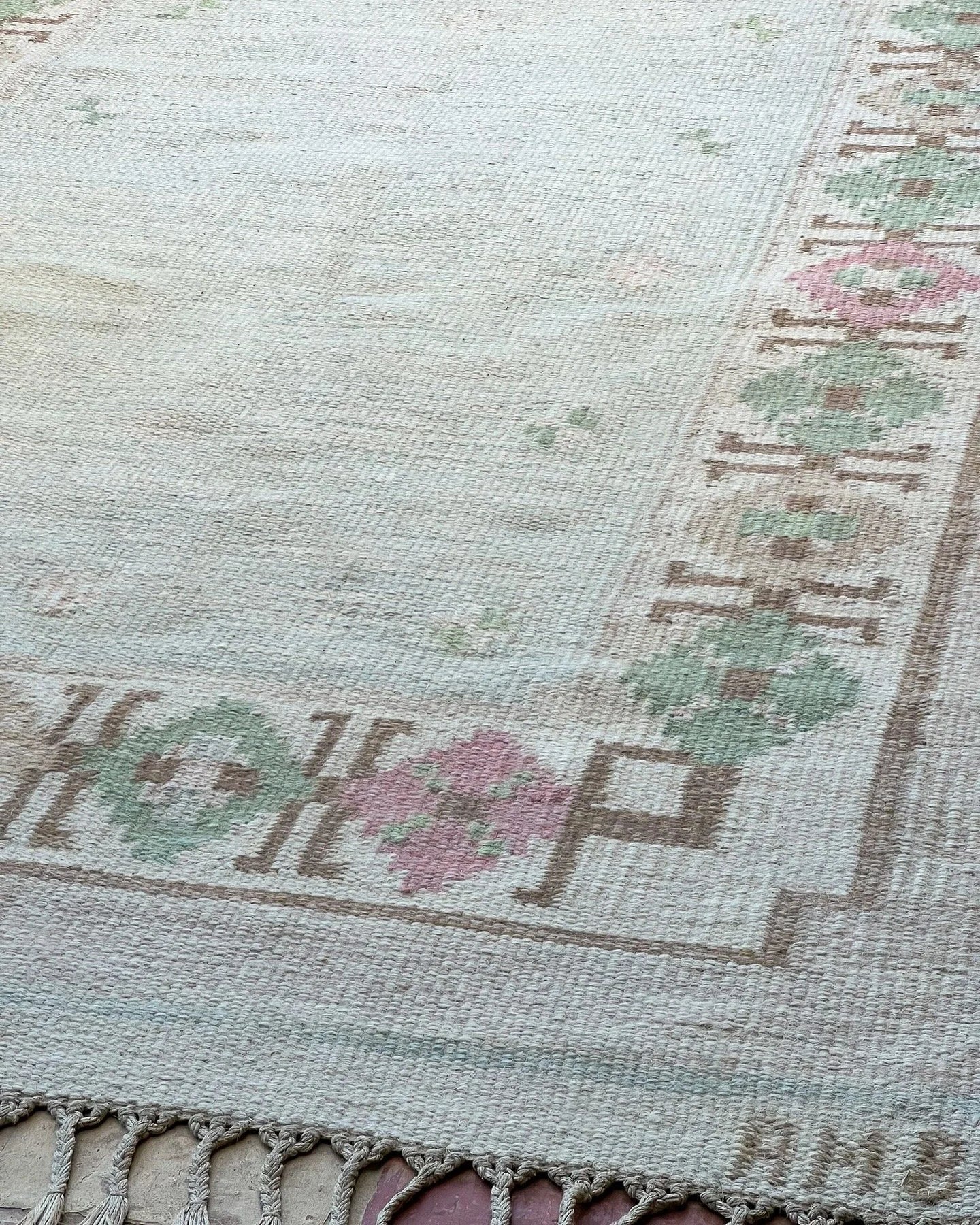 1950's Swedish flatweave by Anne Marie Boberg
