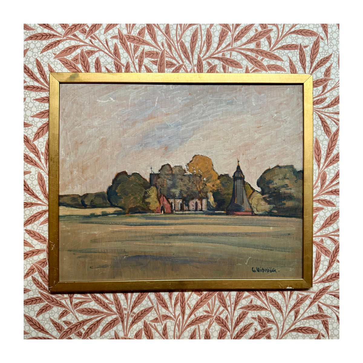 CHURCH IN LANDSCAPE