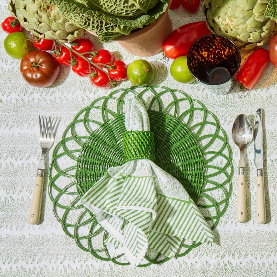 Green Mystique Napkins (Set of 4)