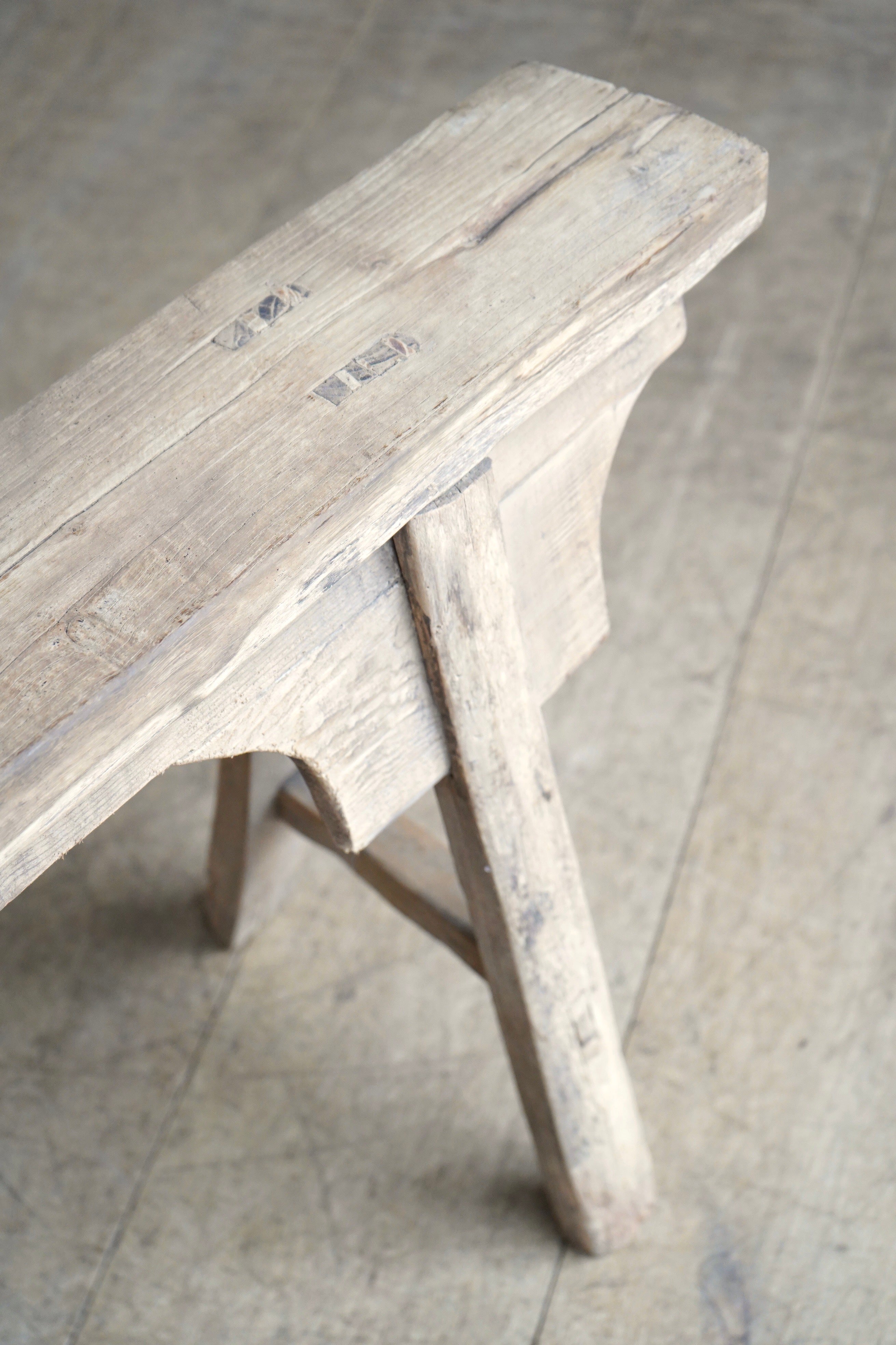 Traditional Chinese Elm Bench