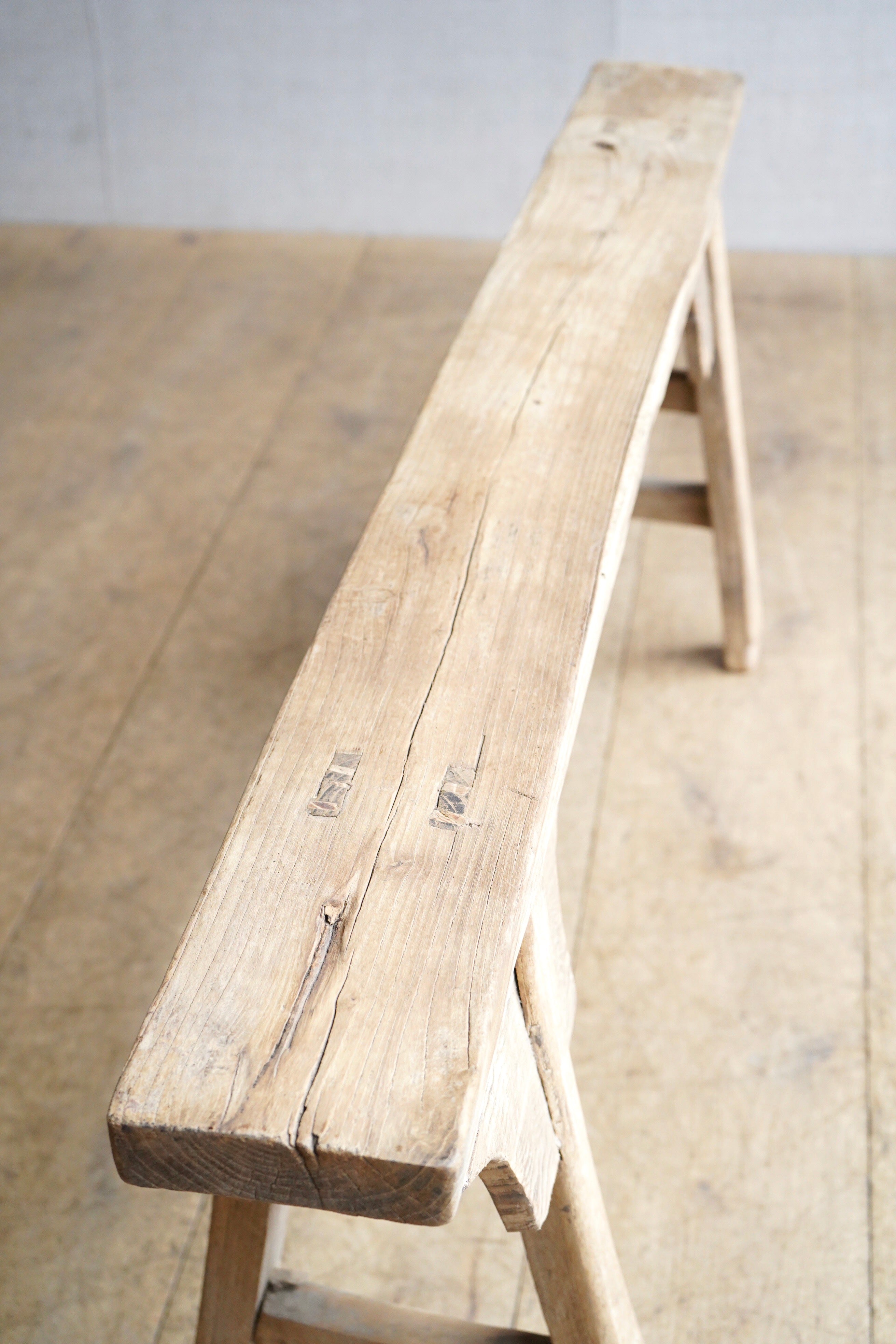 Traditional Chinese Elm Bench