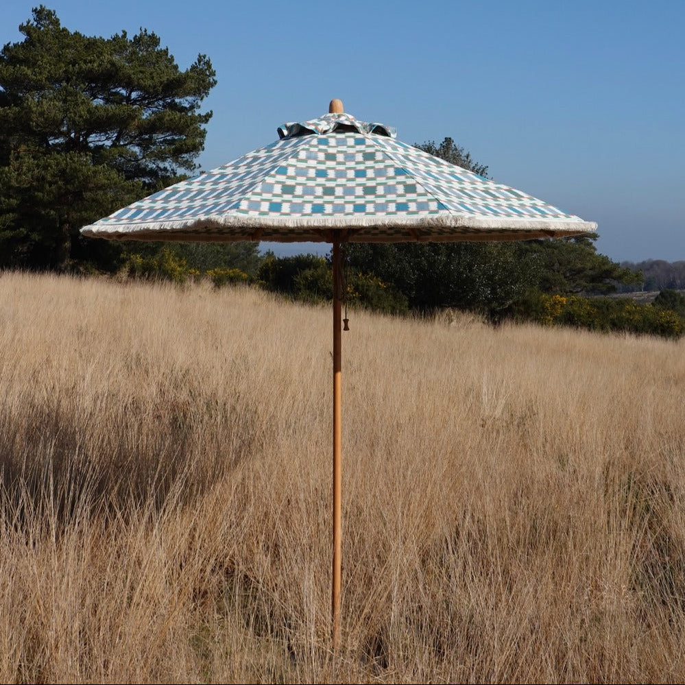 Christopher Farr Lapaz Fringed Parasol