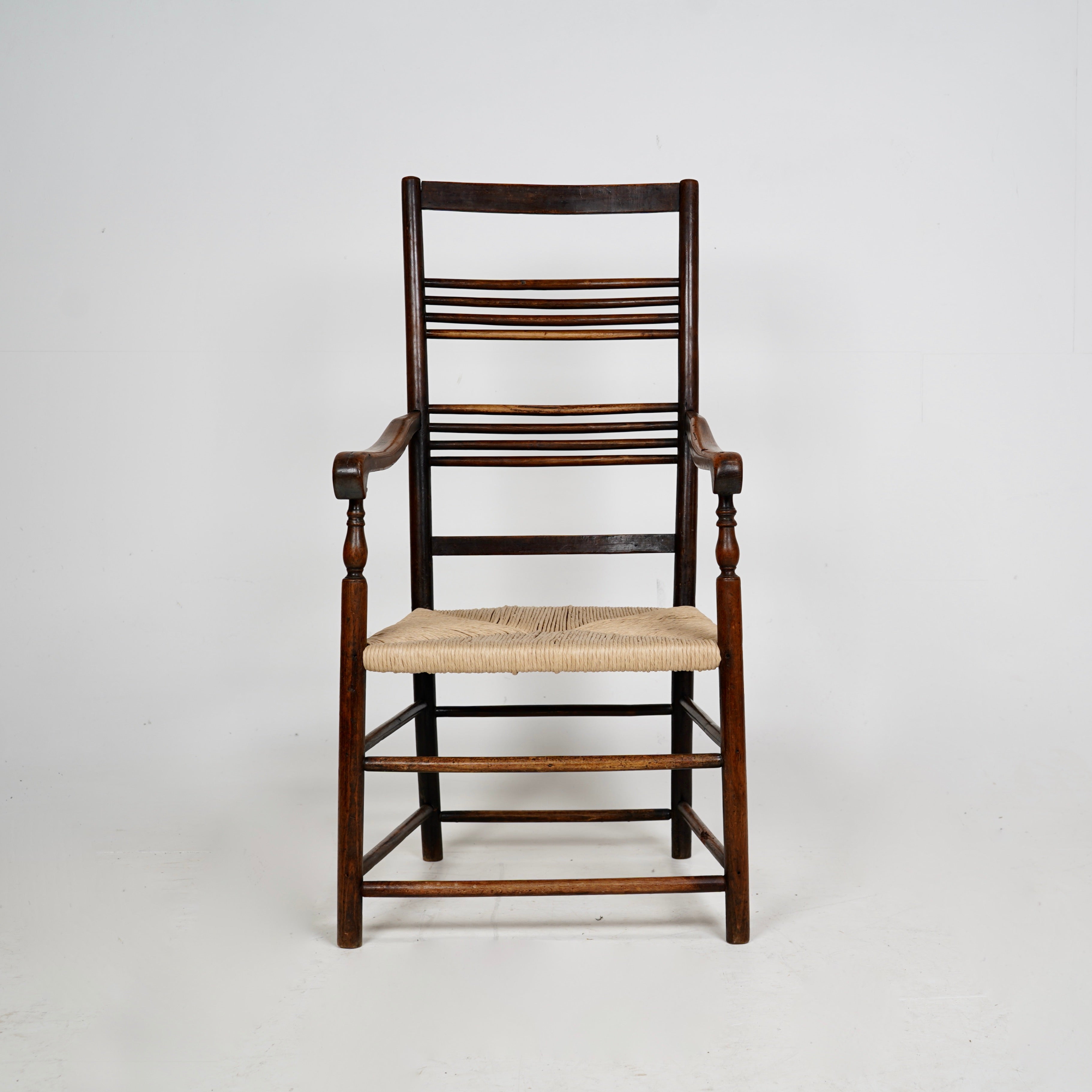 19th Century English Ladder back Chair