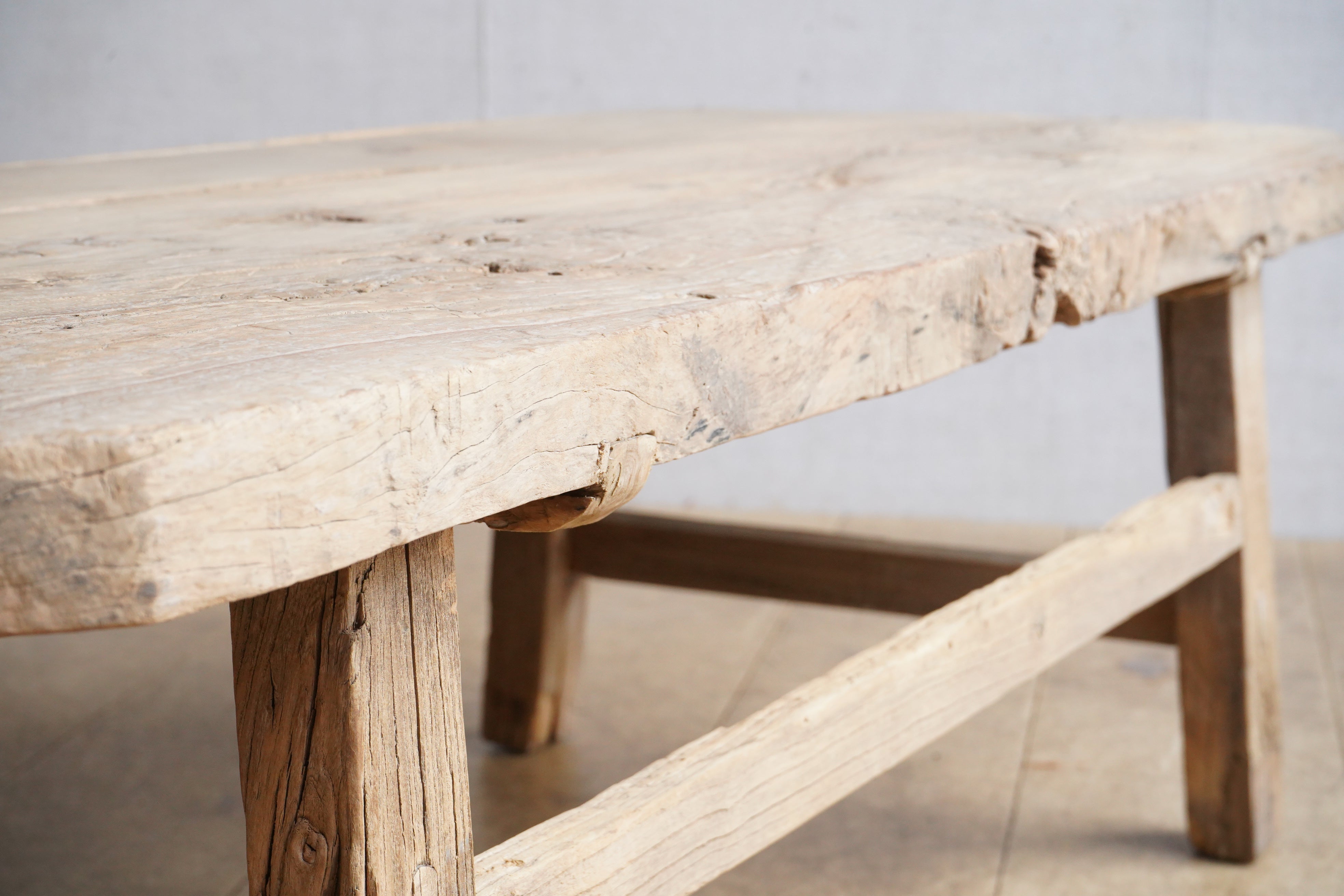 Large Elm Coffee Table