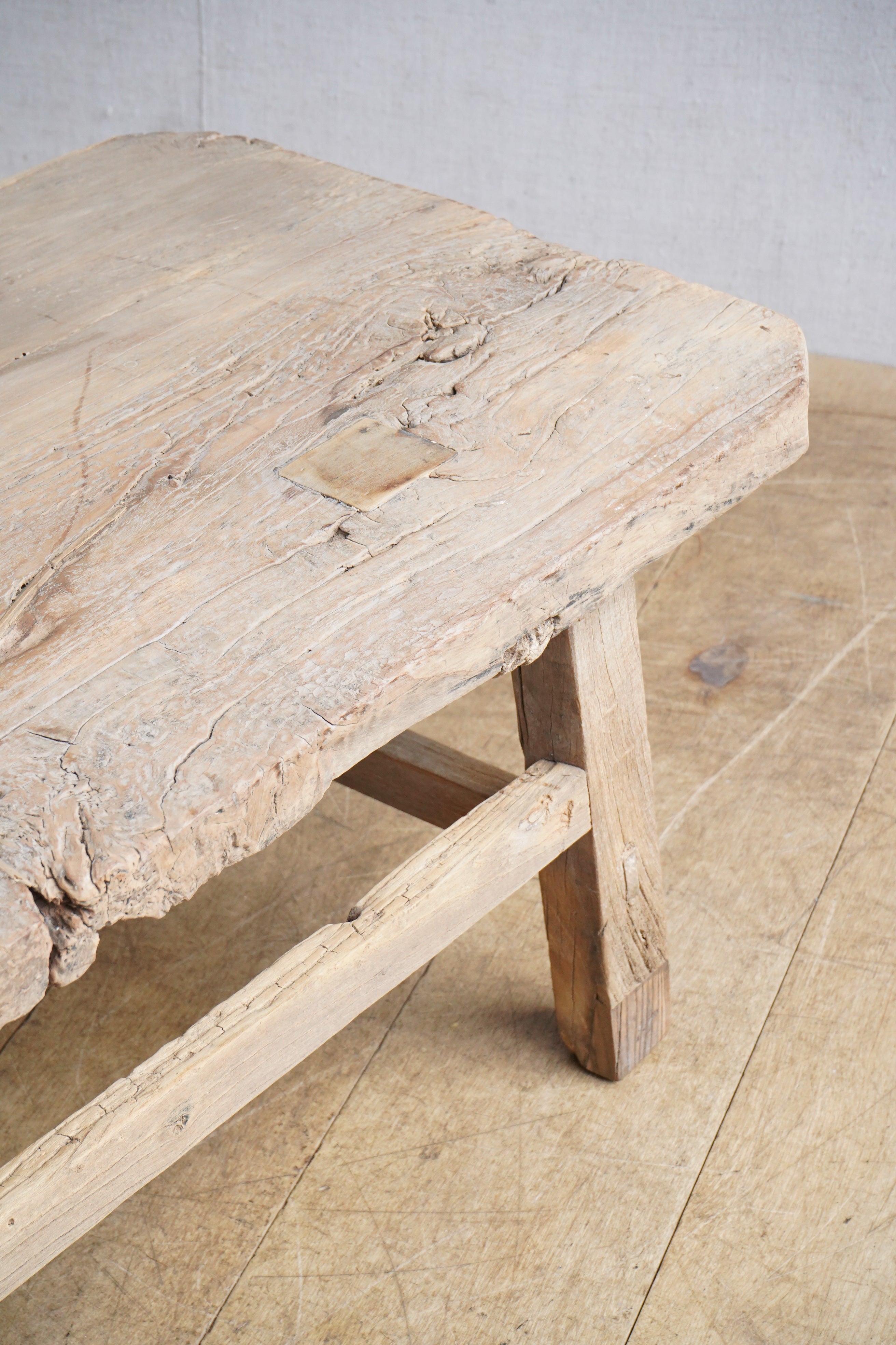 Large Elm Coffee Table