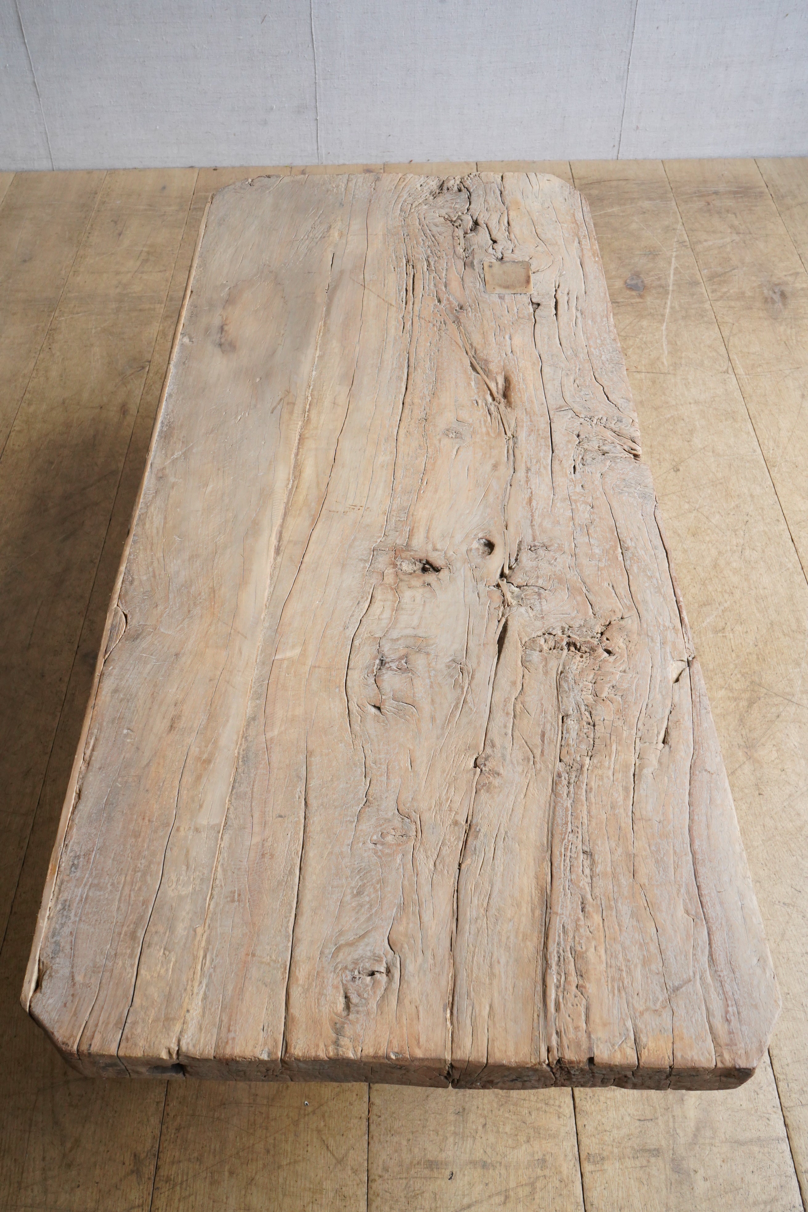 Large Elm Coffee Table