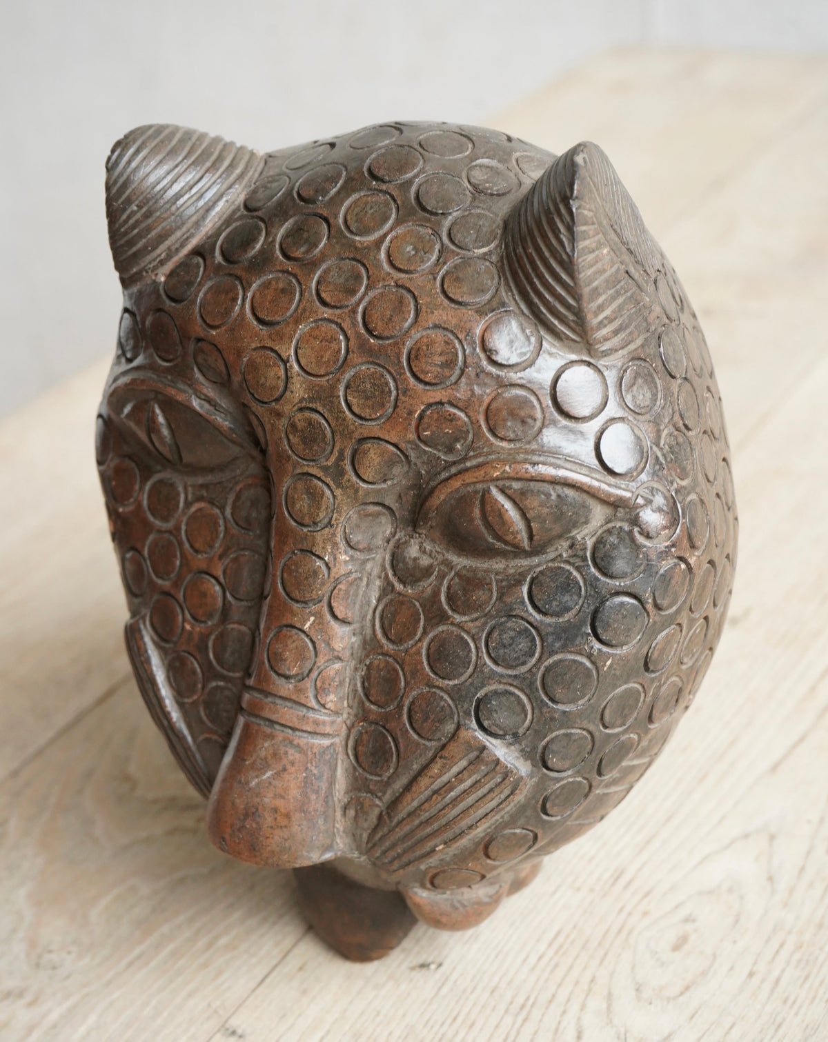 Benin Leopard Head