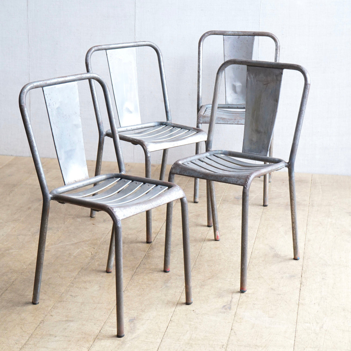 Stripped Steel Chairs