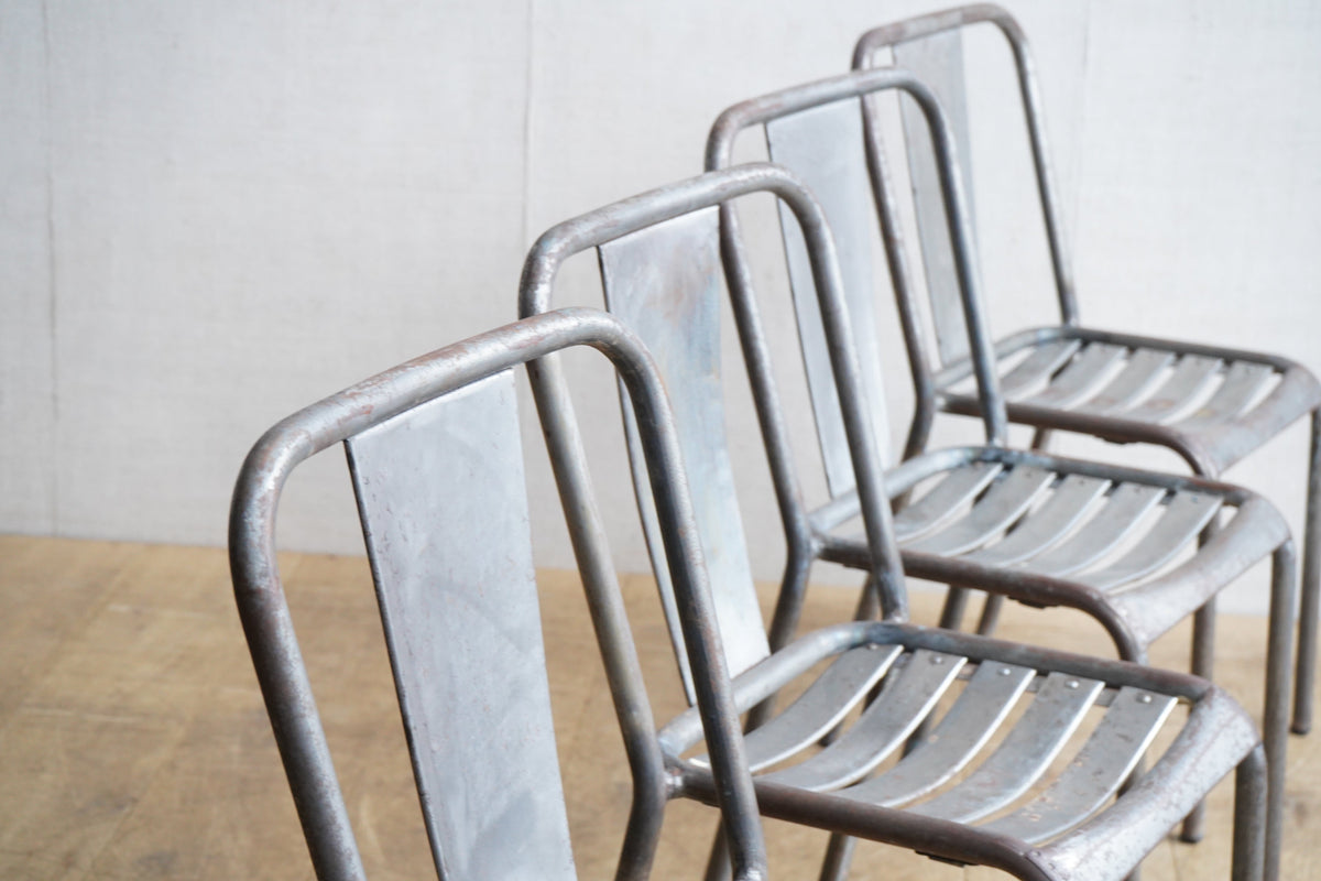 Stripped Steel Chairs