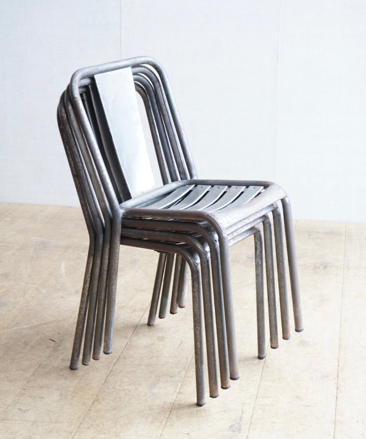 Stripped Steel Chairs