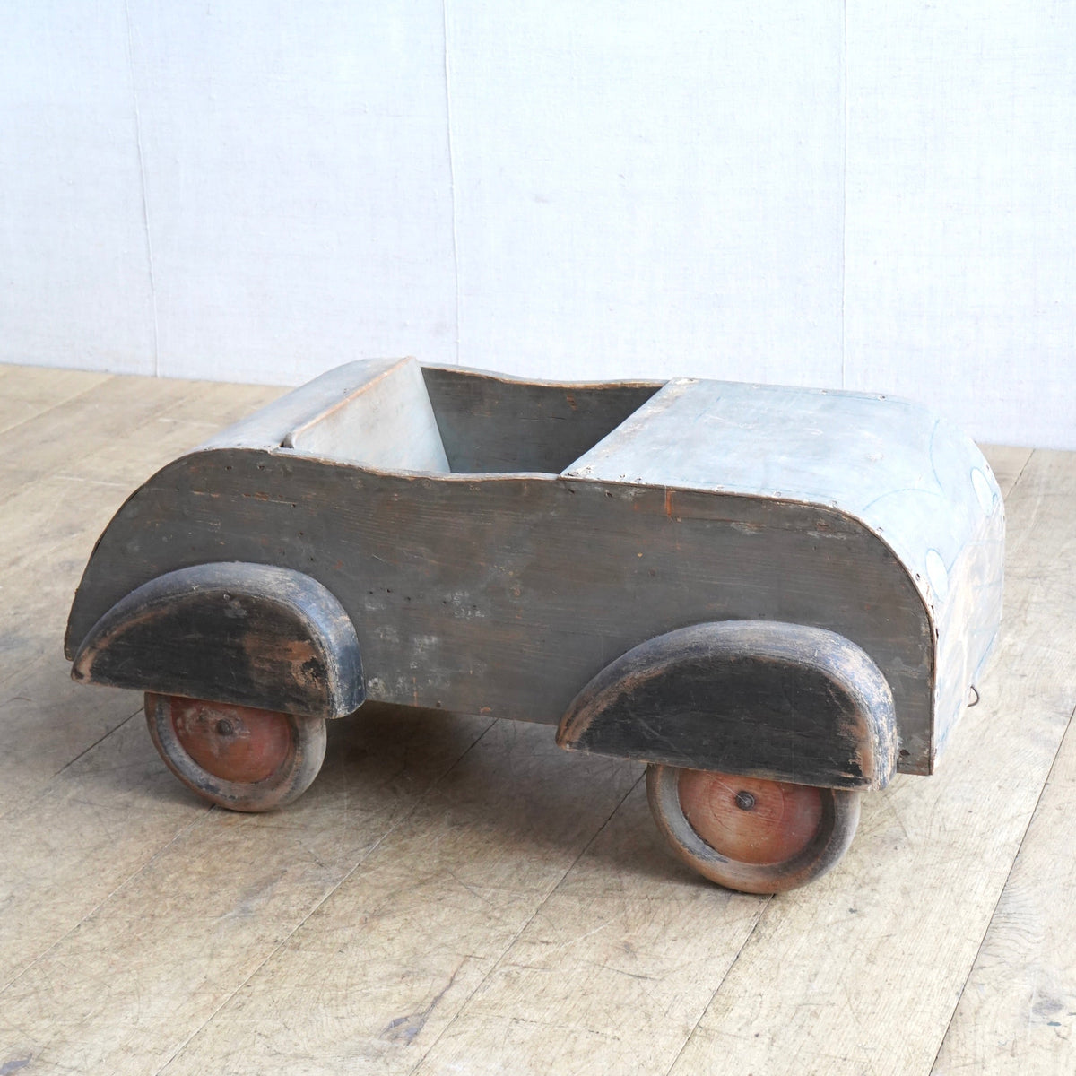 BMW wooden car