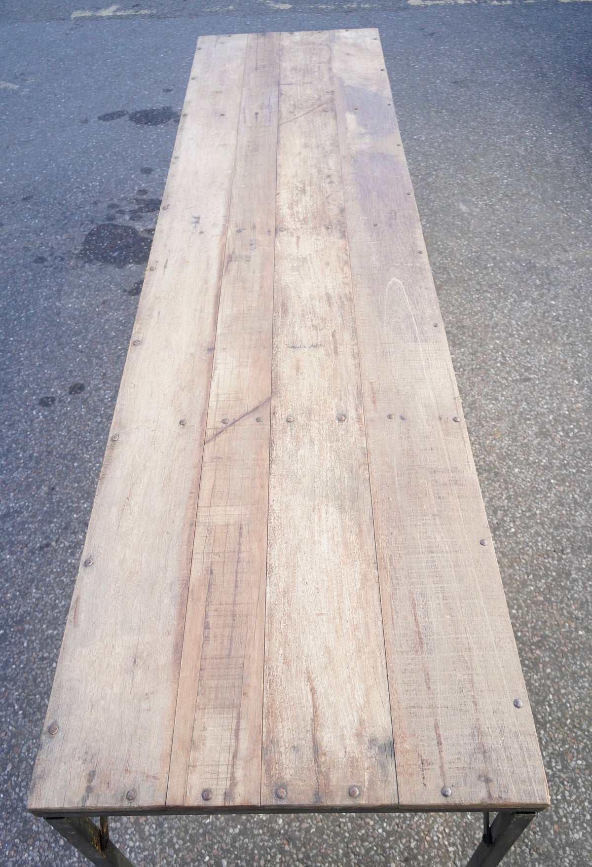 Large Steel Folding Table