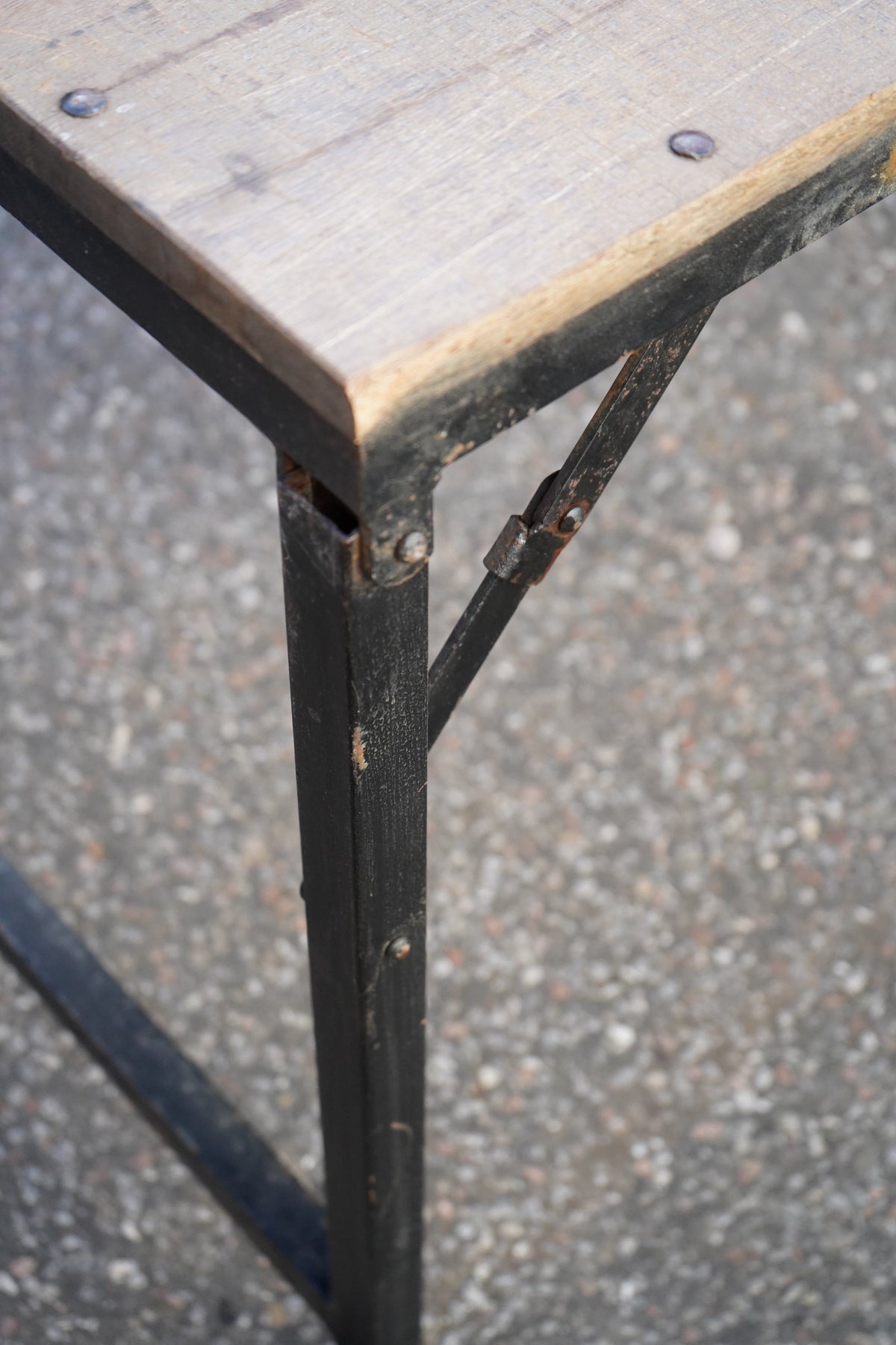Large Steel Folding Table