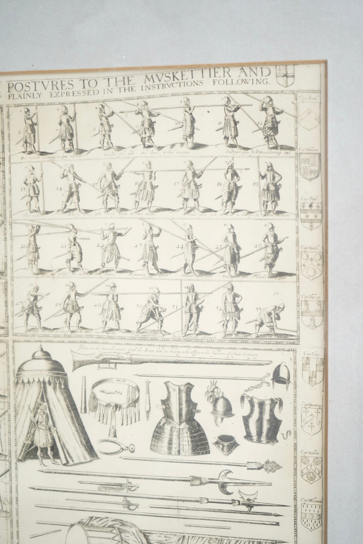 Postures Of A Muskettier