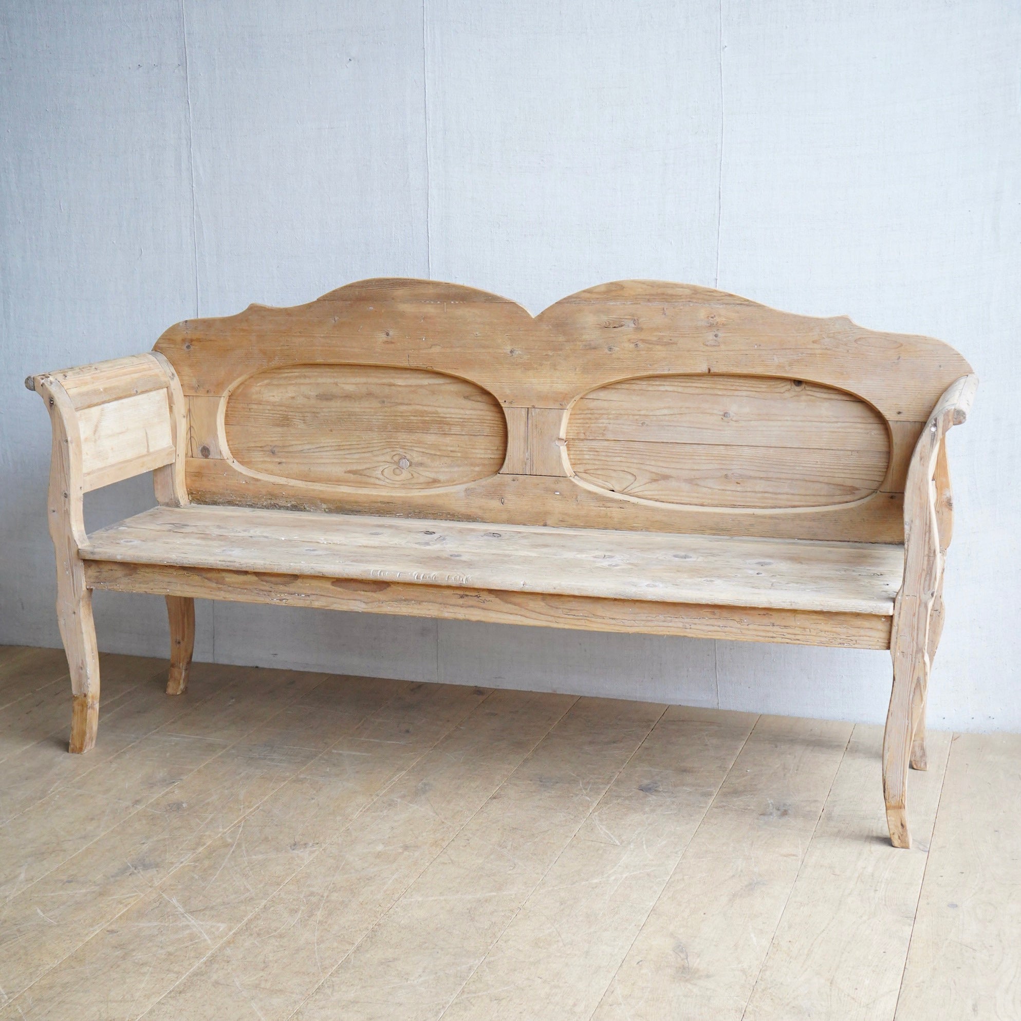 Stripped Hungarian Bench