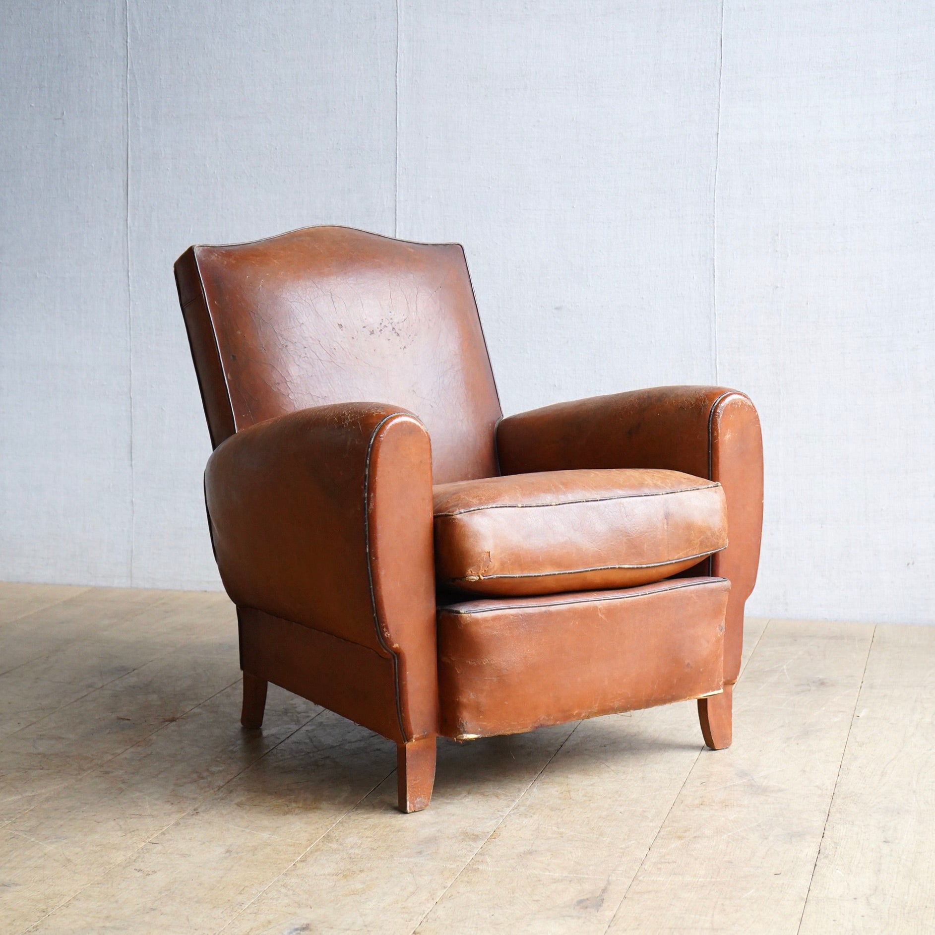 Leather Club Chair