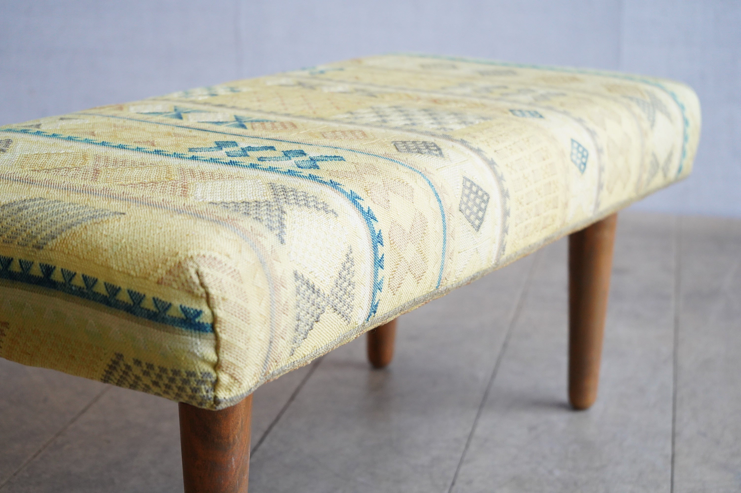 Cactus Silk Footstool