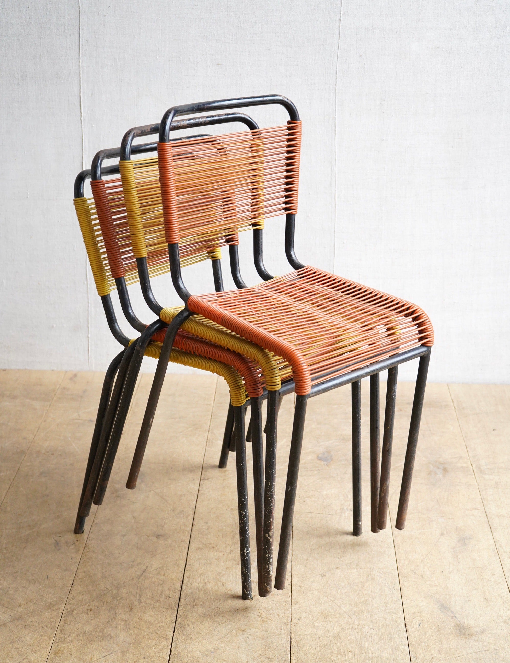 Set of Spaghetti Chairs