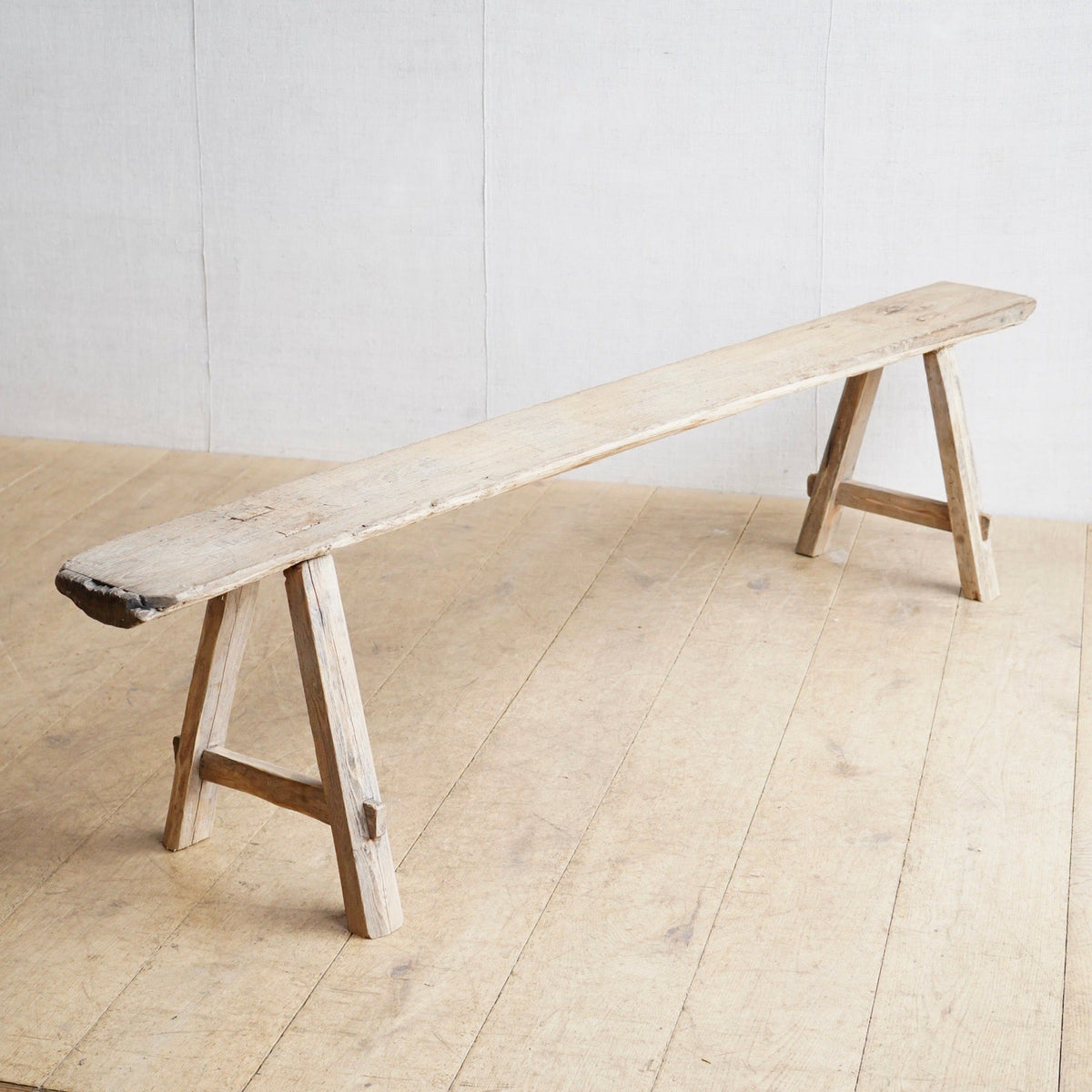 Large Elm Bench