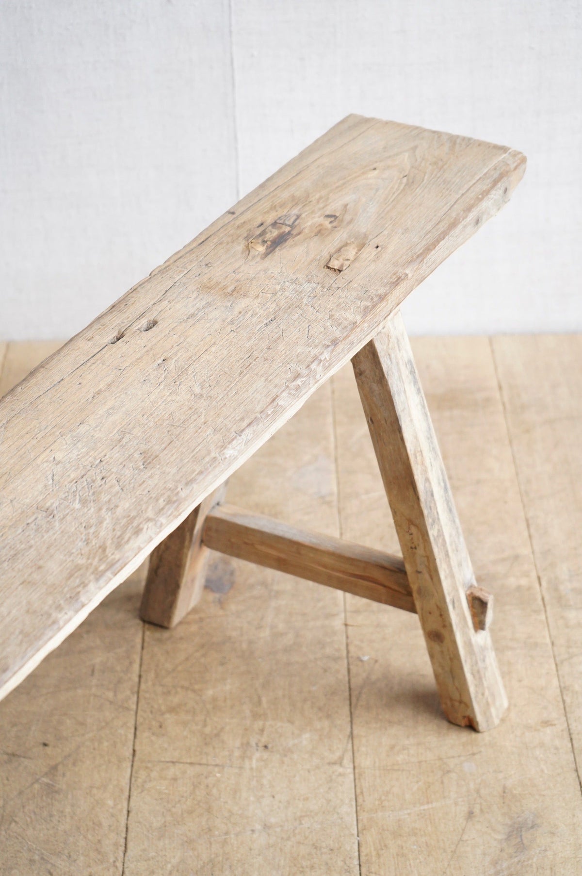 Large Elm Bench