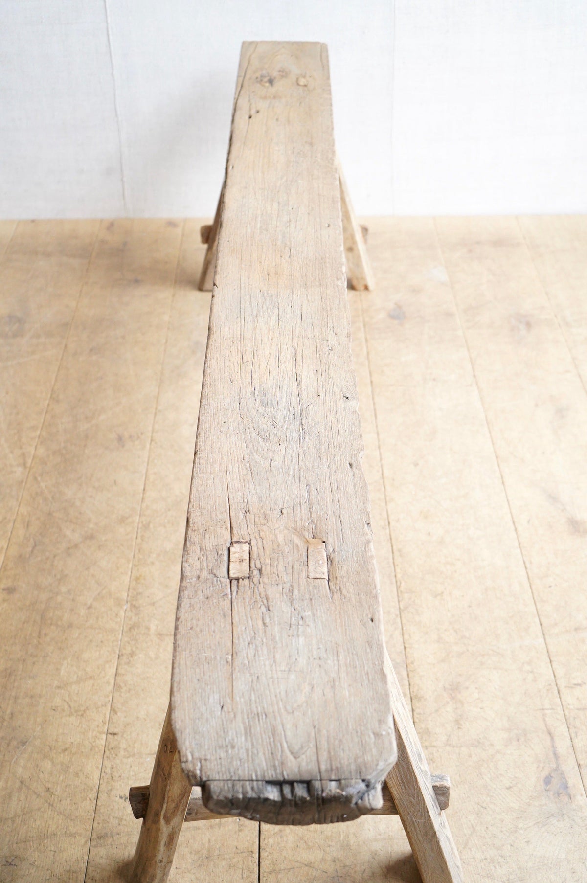 Large Elm Bench