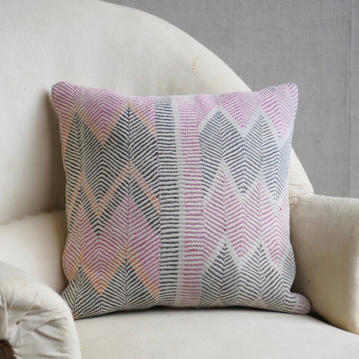 Kantha Cushion