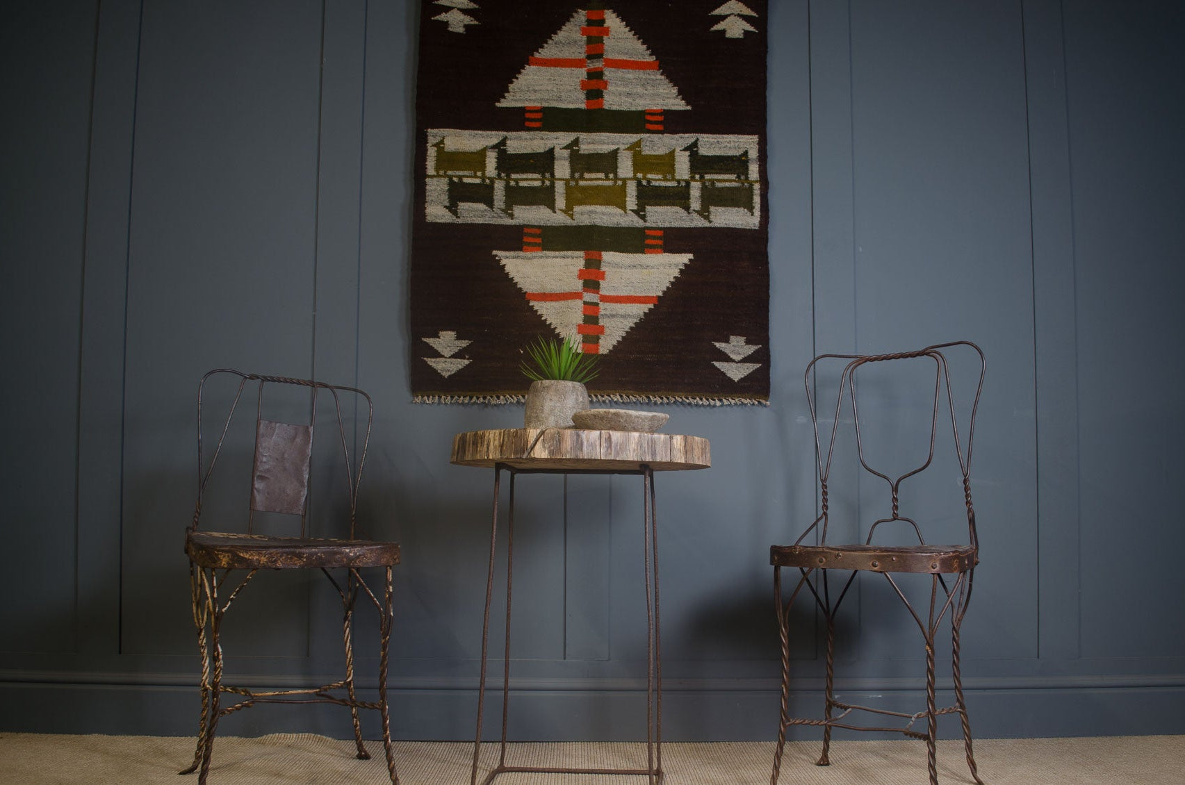 Mid Century Peruvian wall hanging