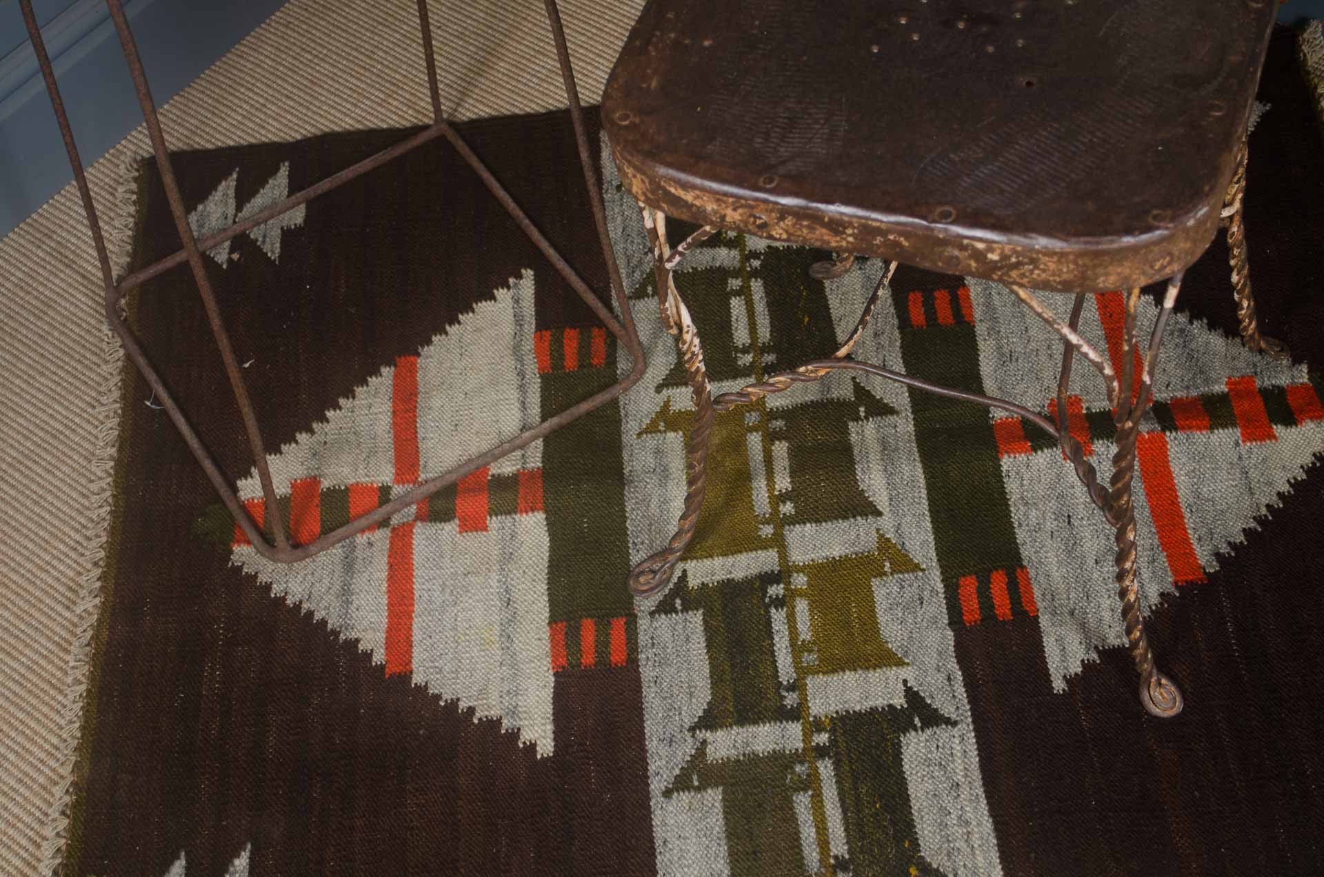 Mid Century Peruvian wall hanging