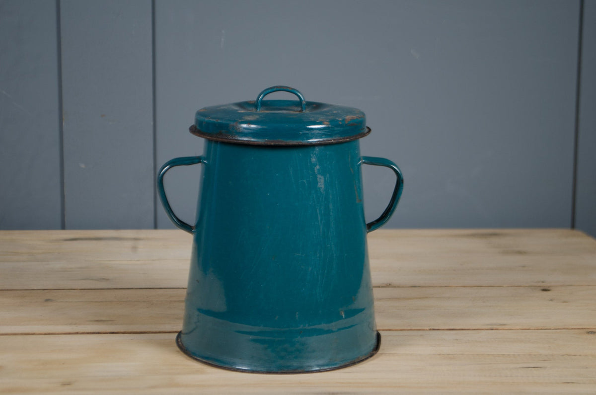 Enamel storage containers