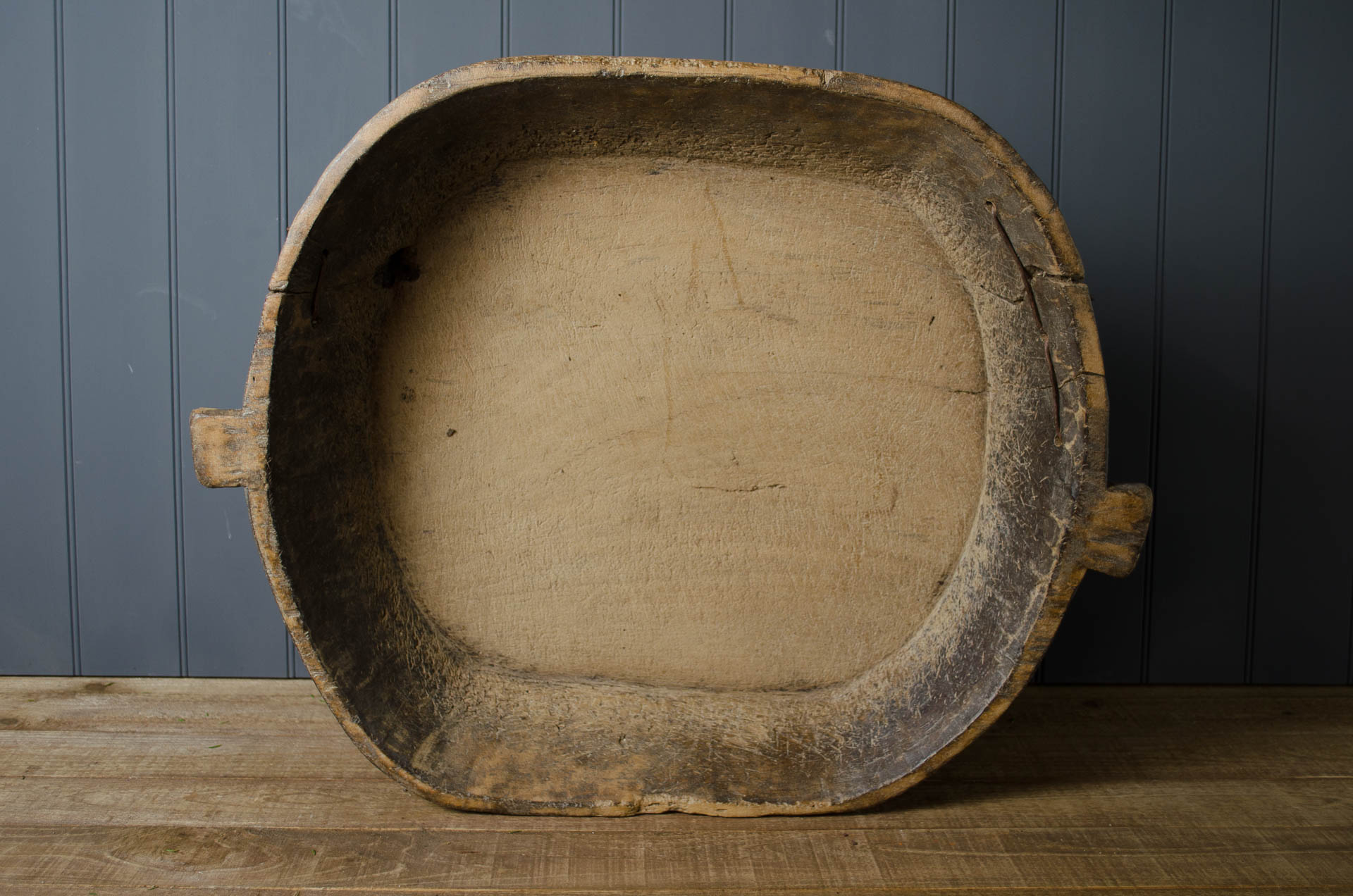 Large antique rice prep bowl