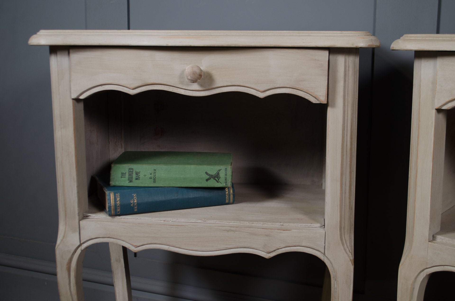 Pair of Vintage French Louis style Bedside Tables