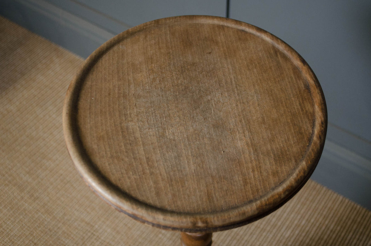 Bobbin turned side wine tables