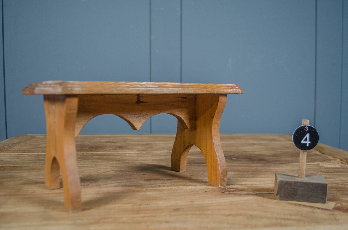 Mini Rustic Pine Stools