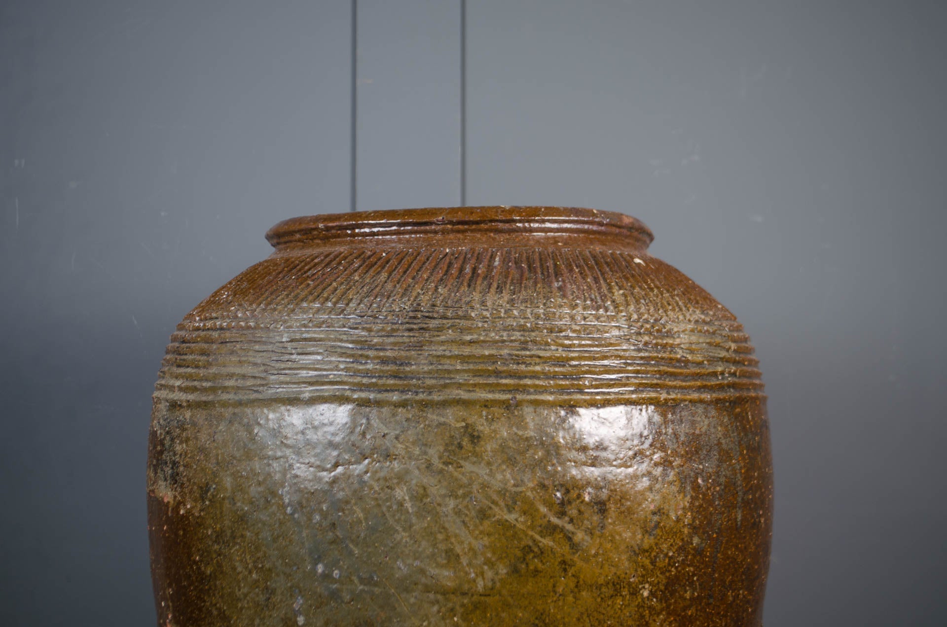 Large Chinese Shanxi Preserve Jars