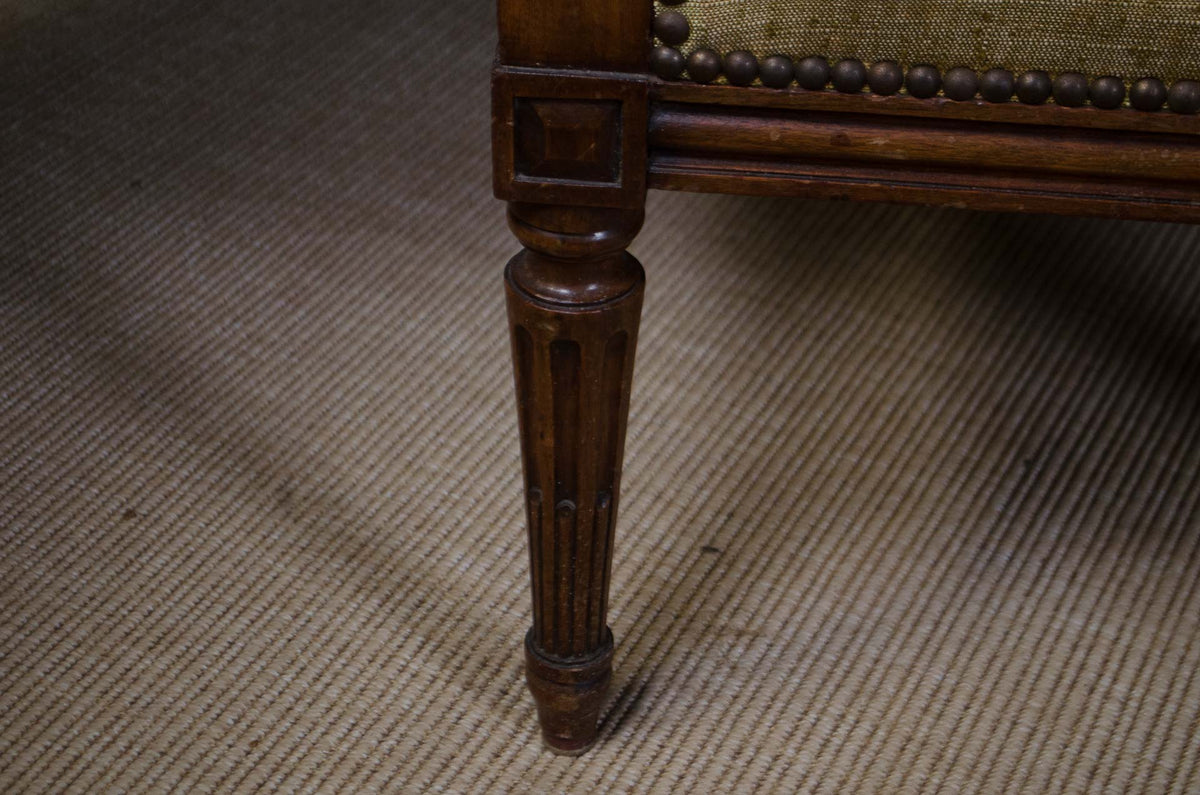 Pair of Early 20th Century French Louis XVI Style Parlour Chairs