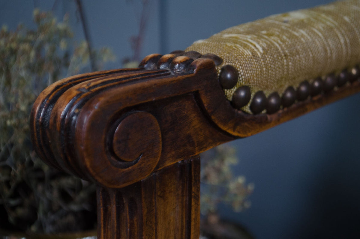 Pair of Early 20th Century French Louis XVI Style Parlour Chairs