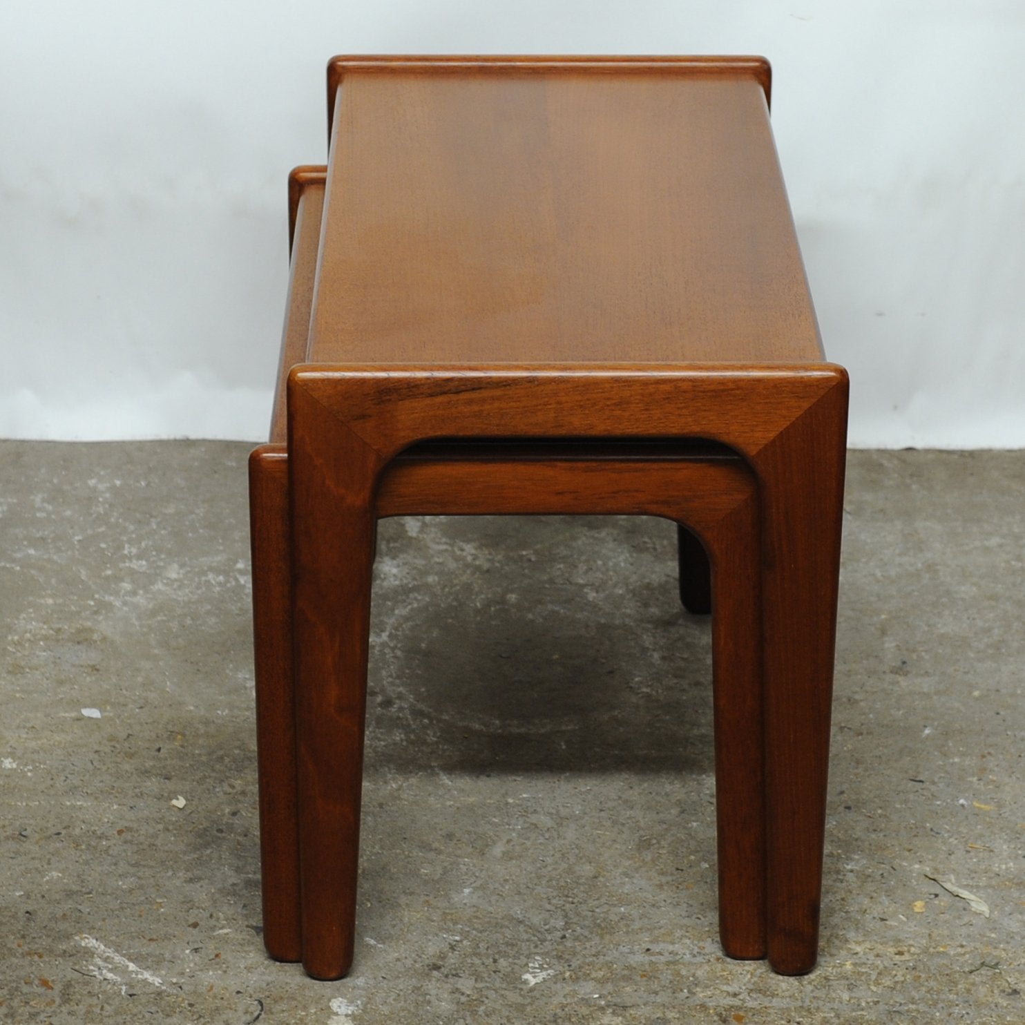 Pair of Danish Teak Nesting Tables, 1960s